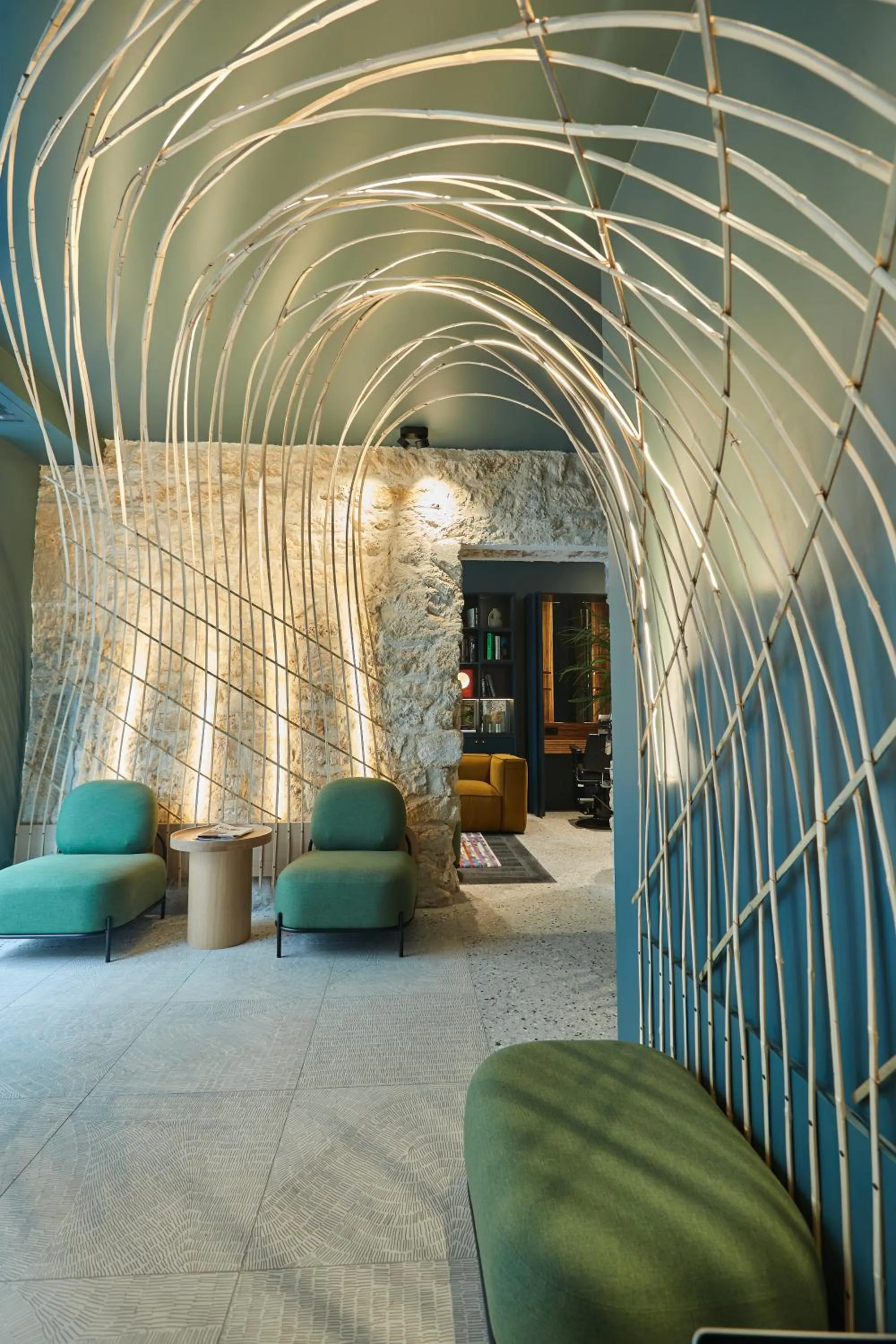 Lobby or reception in Hôtel Amoi Paris