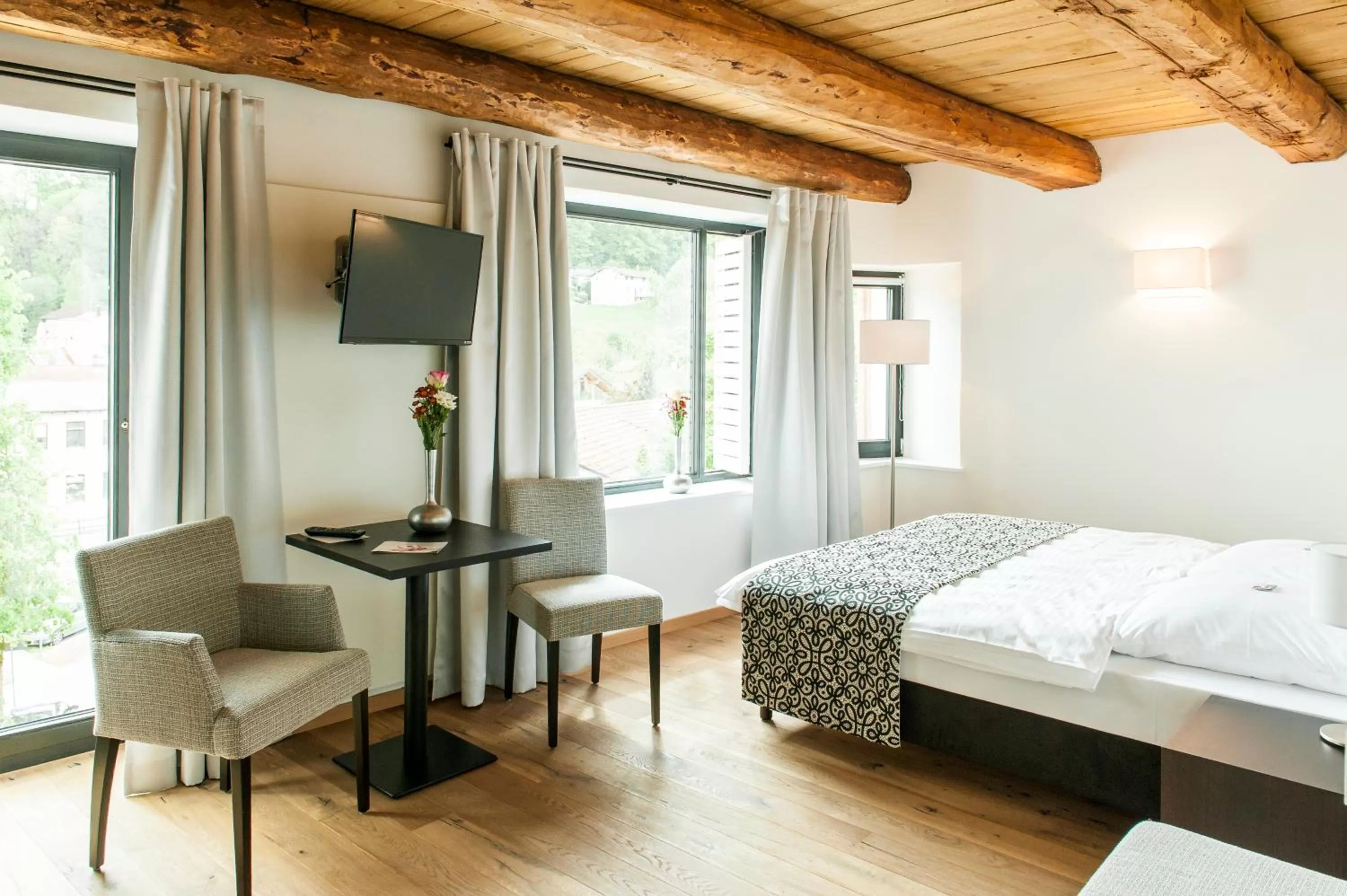 Bedroom, Bed in Boutique Hotel Hardthaus