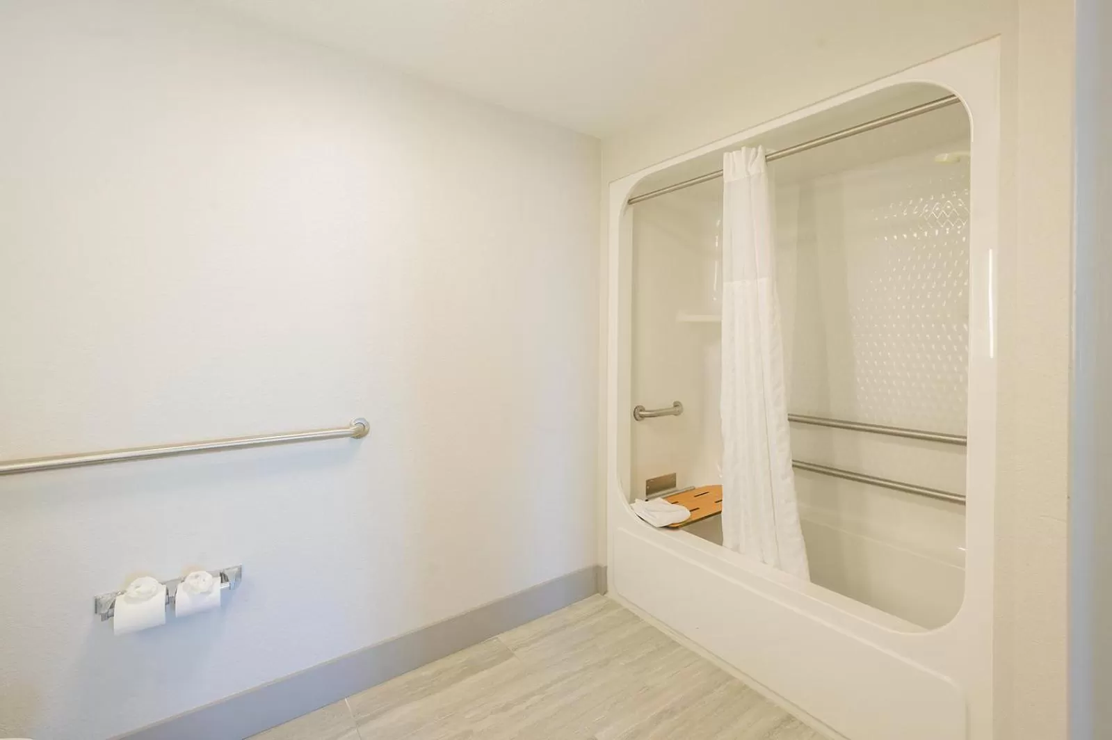 Bathroom in Hawthorn Extended Stay by Wyndham Panama City Beach