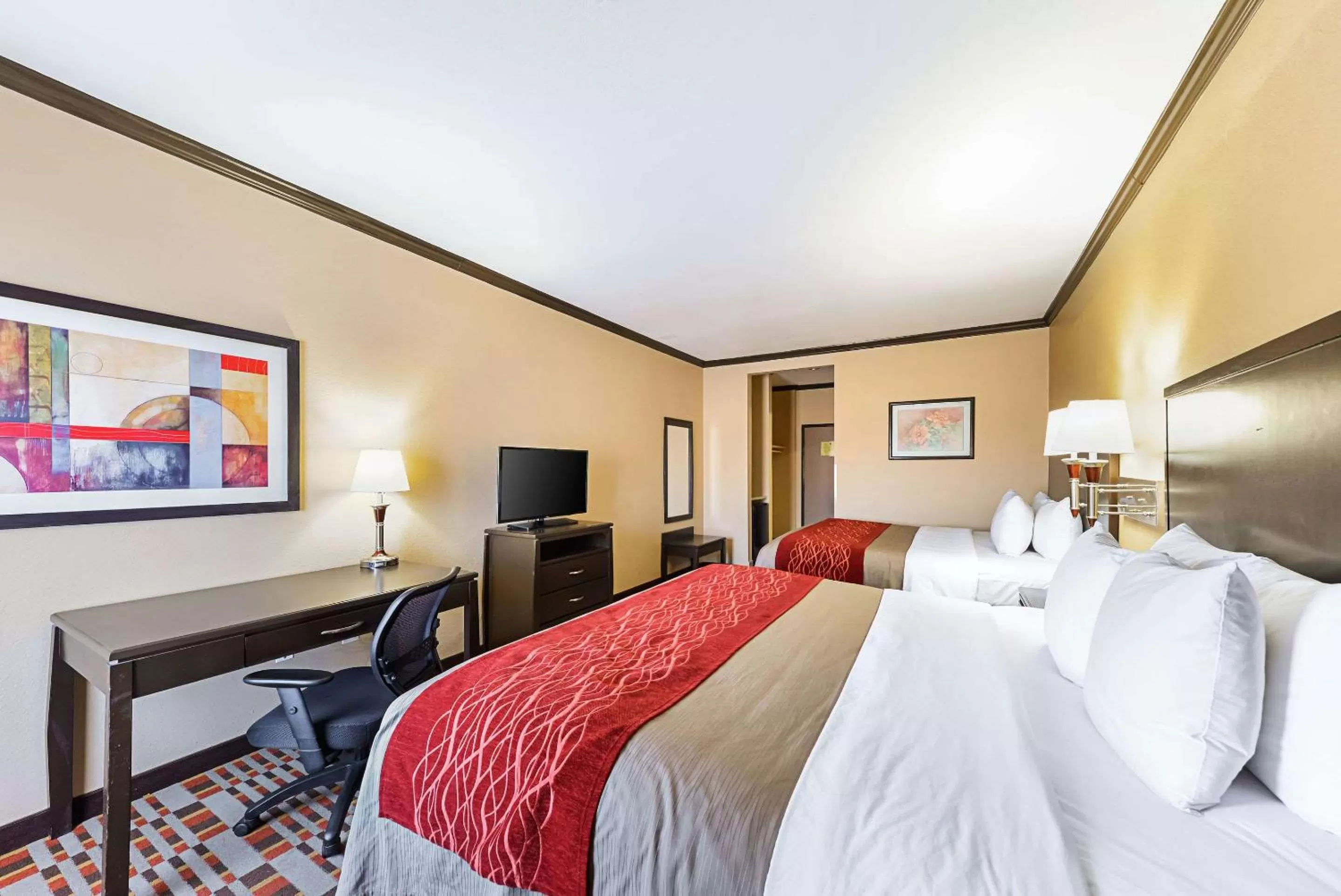 Photo of the whole room in Quality Inn & Suites Lubbock South