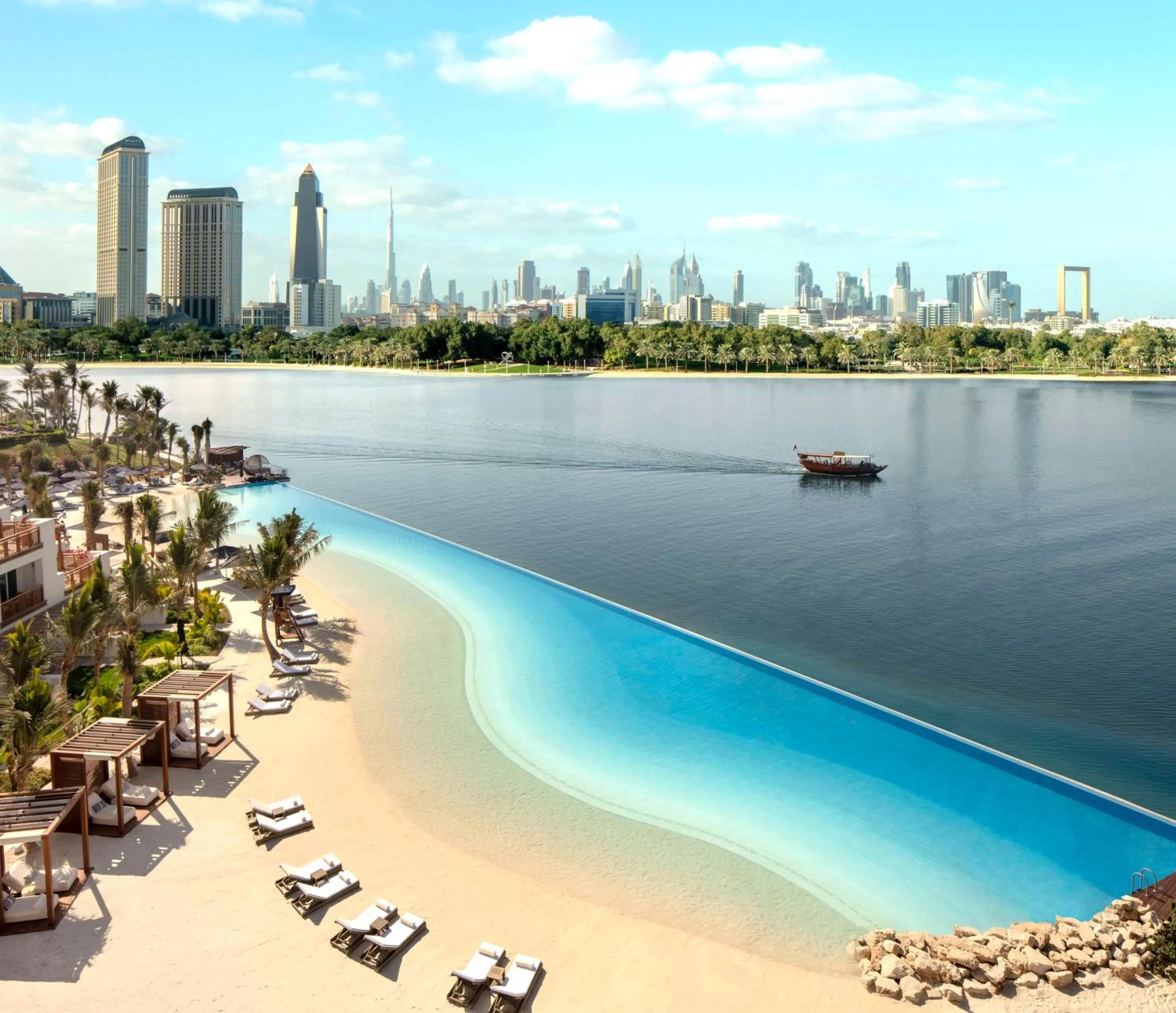 Beach in Park Hyatt Dubai