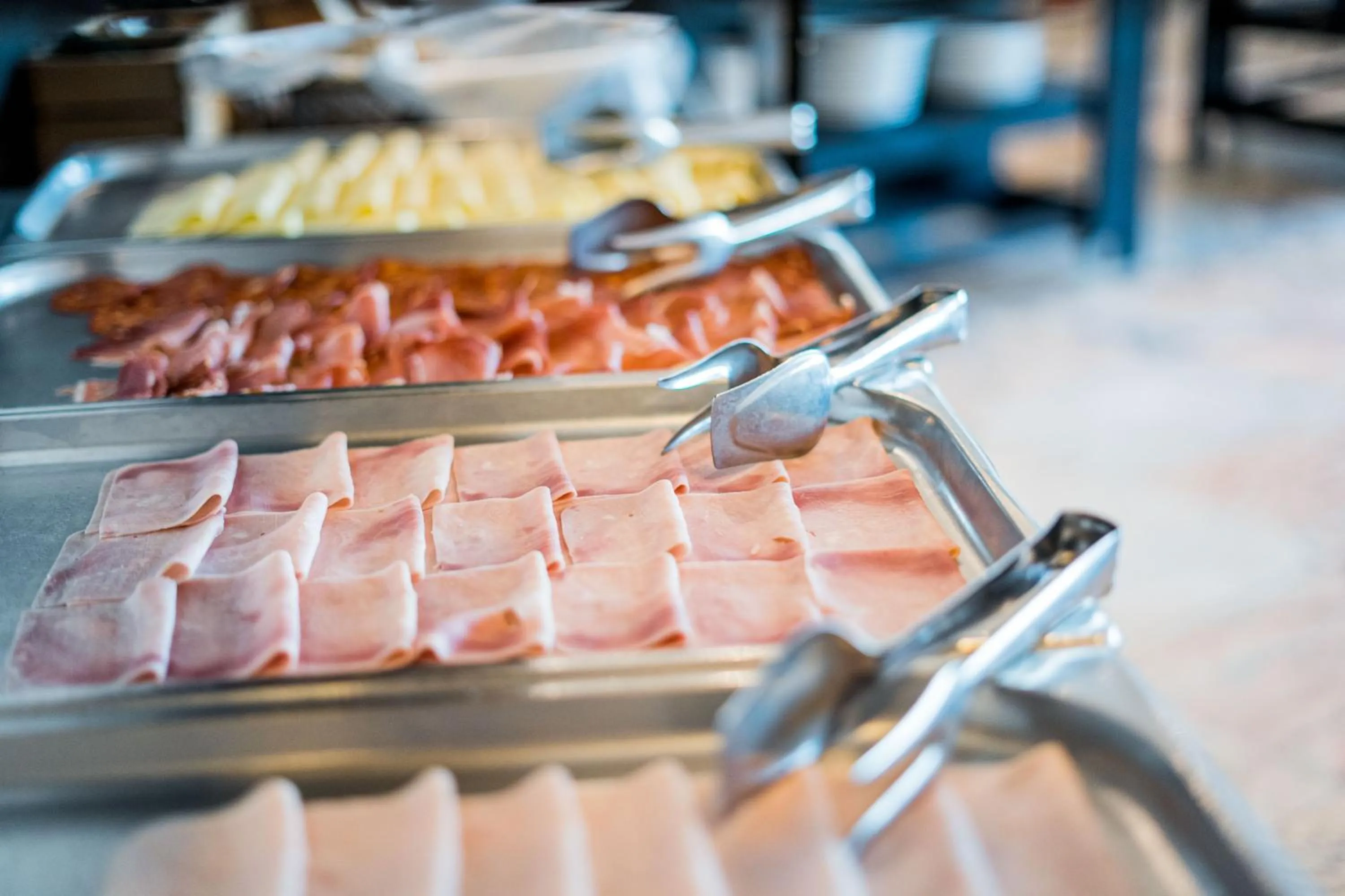 Buffet breakfast in Hotel Bahía de Vigo