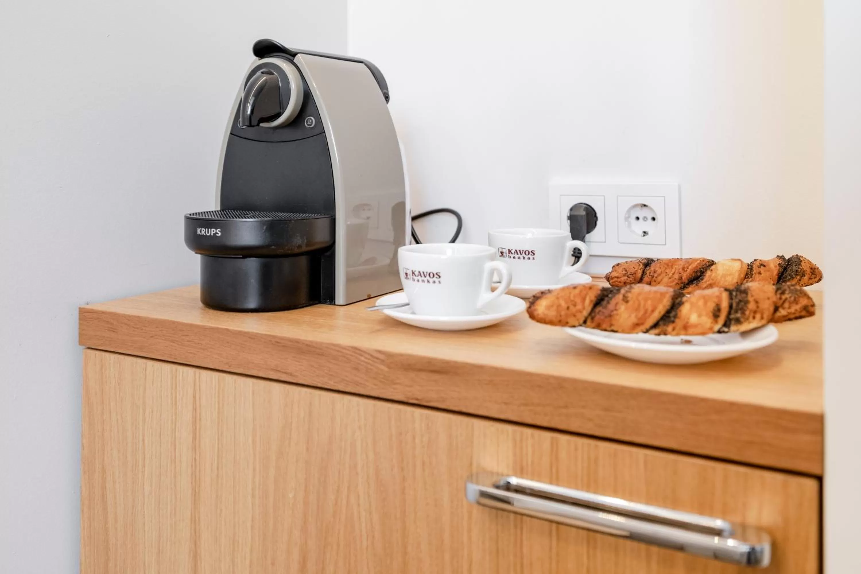 Coffee/tea facilities in Vilnius Apartments