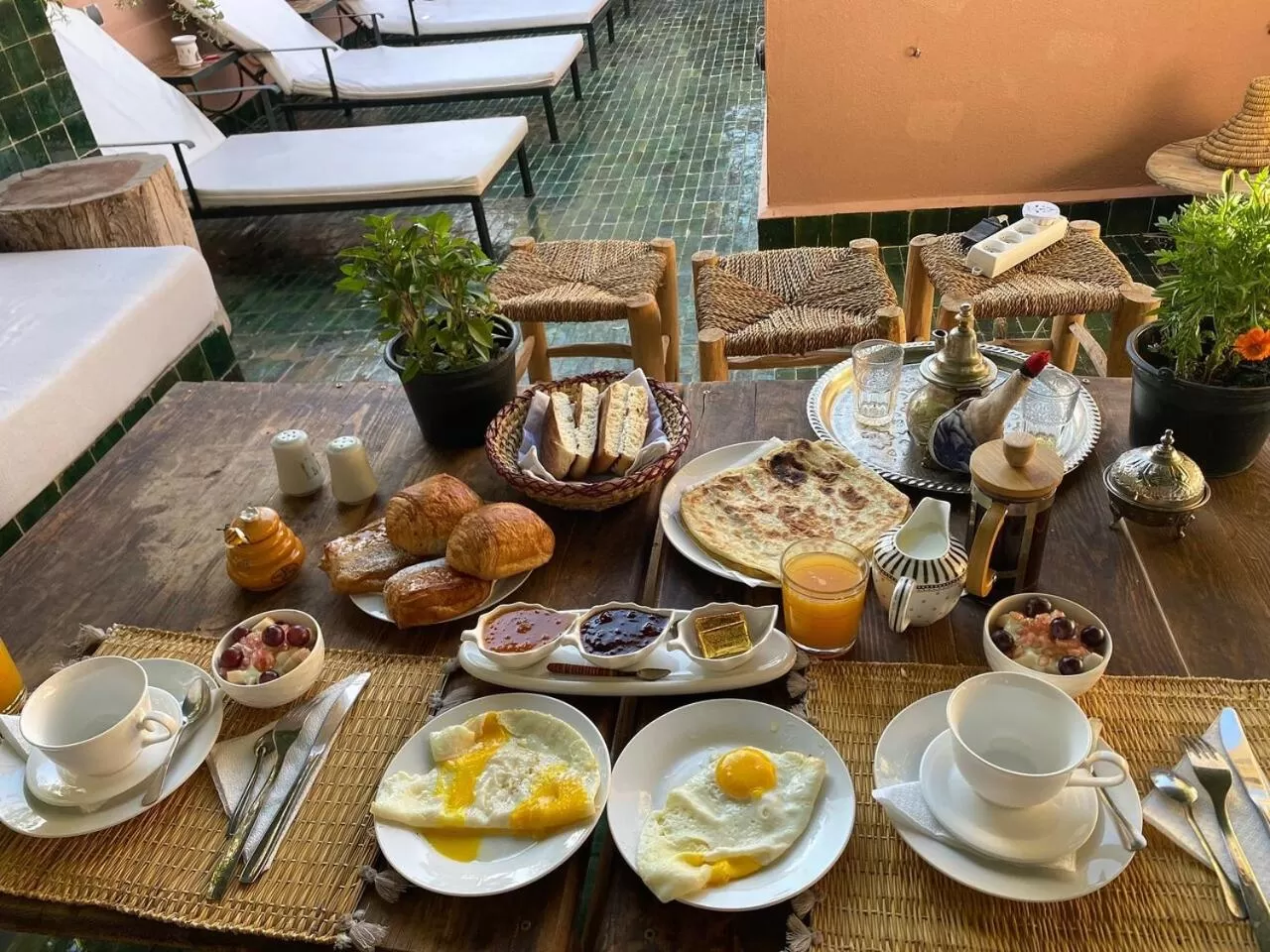 Breakfast in Riad Beata Bed & Breakfast