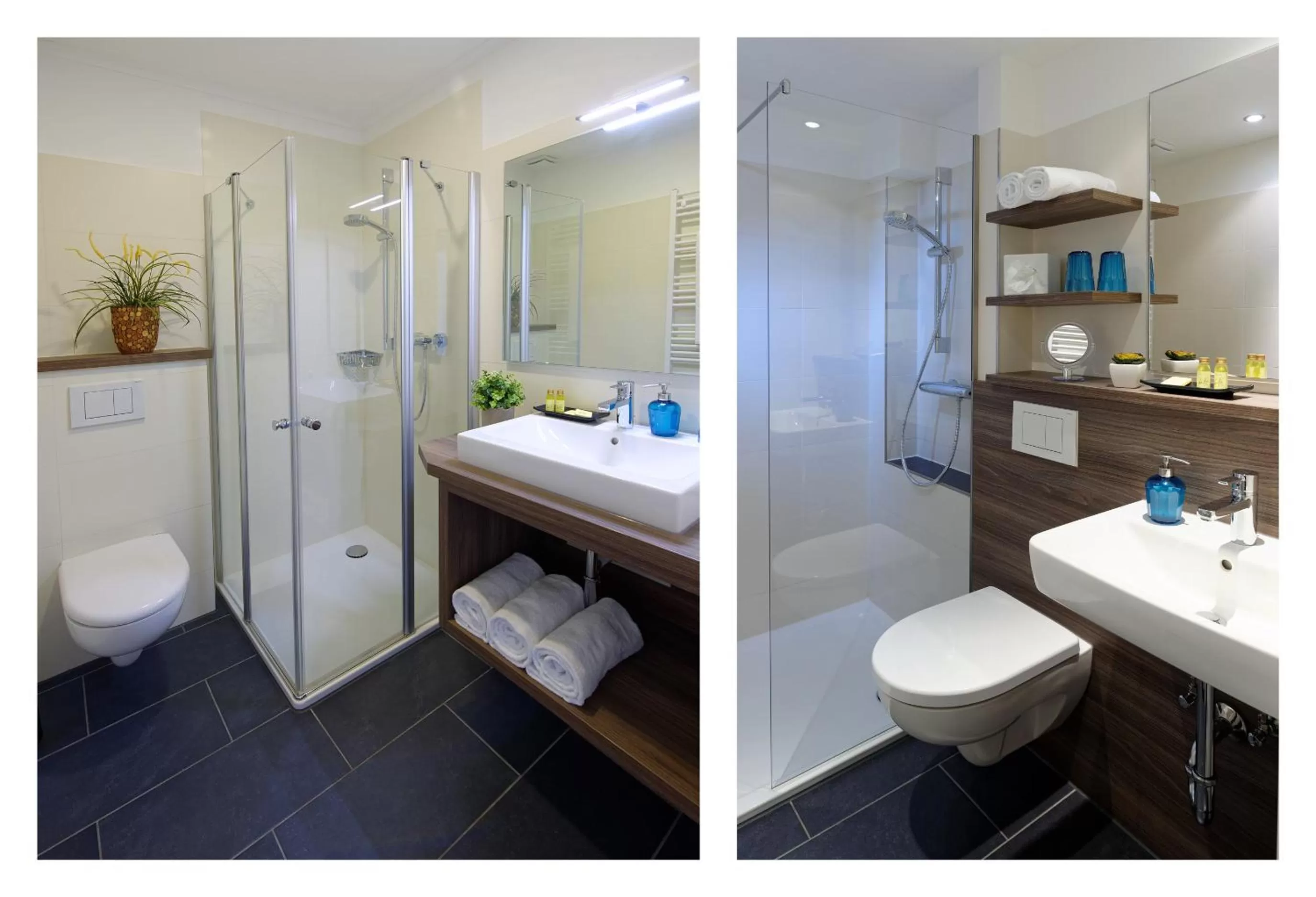 Shower in Trend Hotel