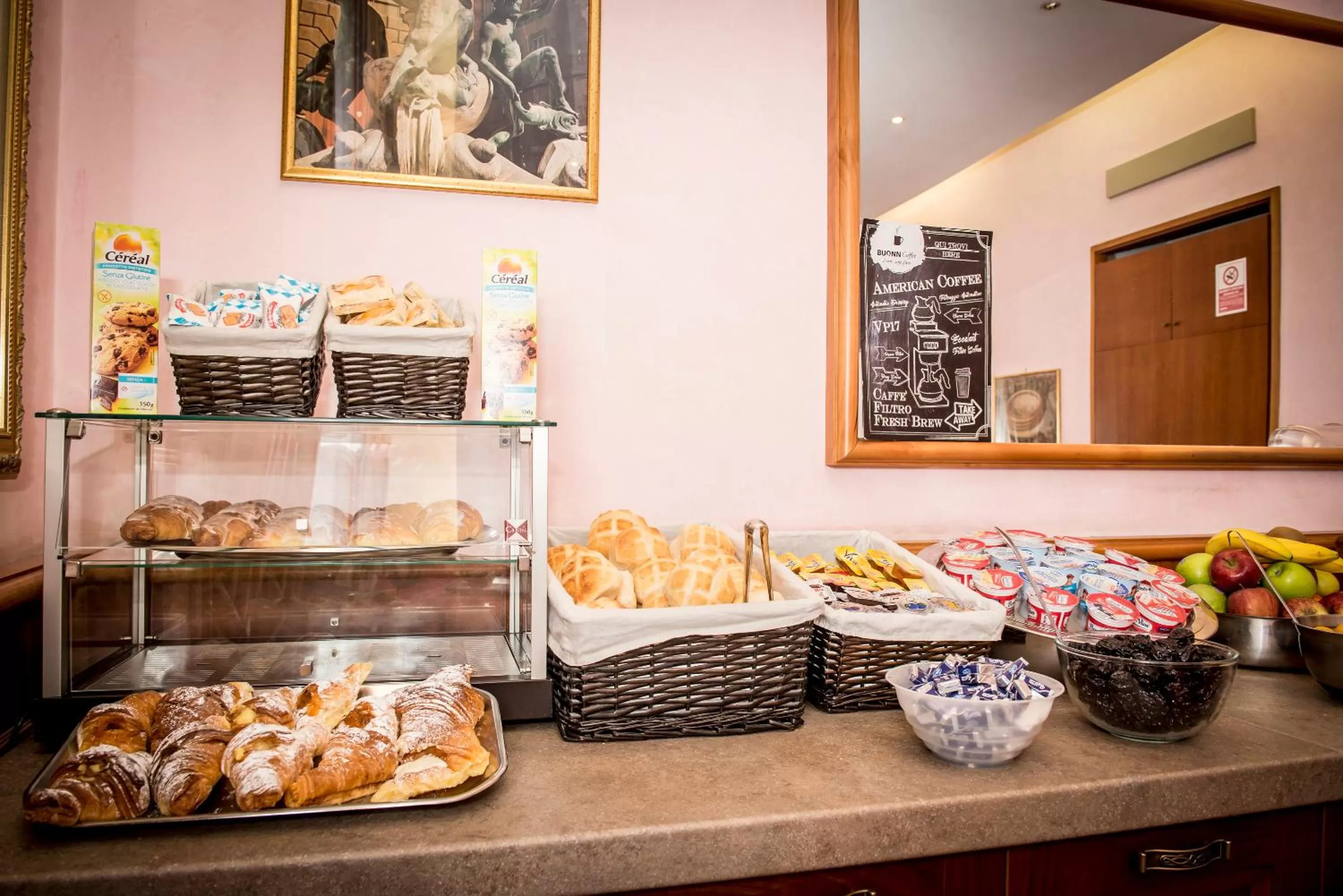 Food close-up in Hotel Emmaus