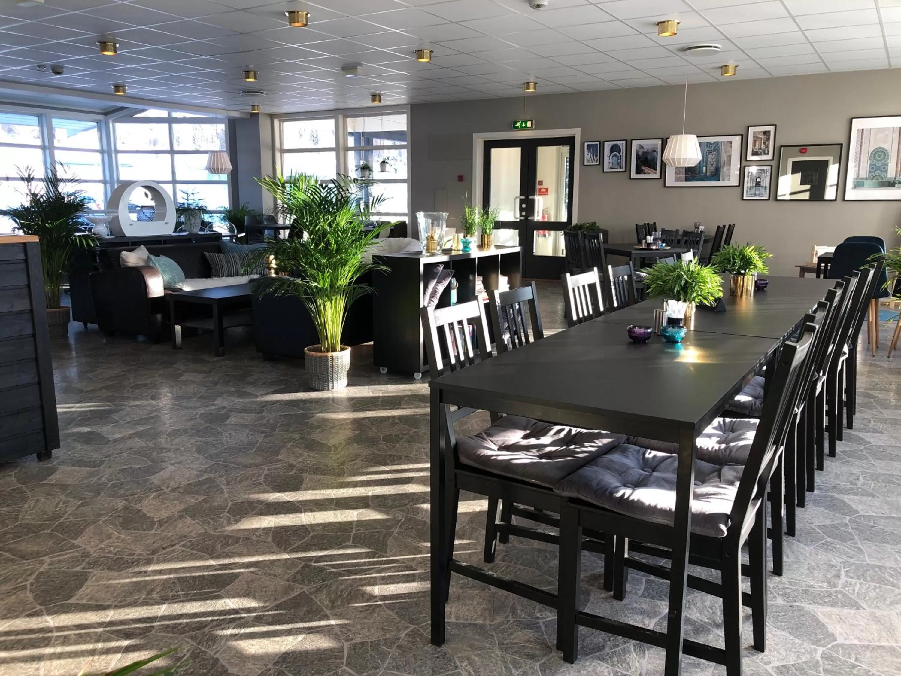 Lounge or bar in Kongsvinger Budget Hotel