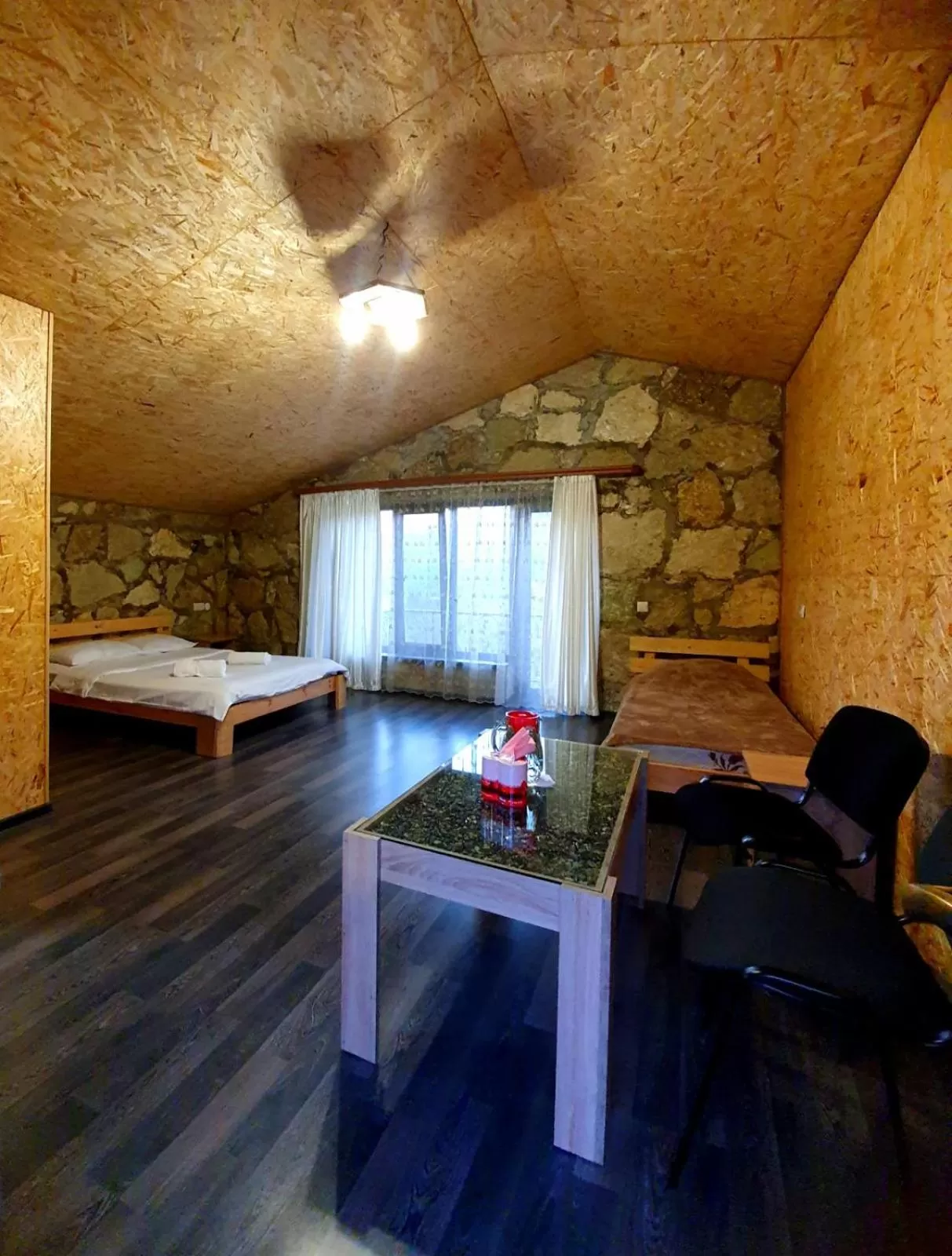 Bed, Seating Area in Guest house Ijevan's Garden