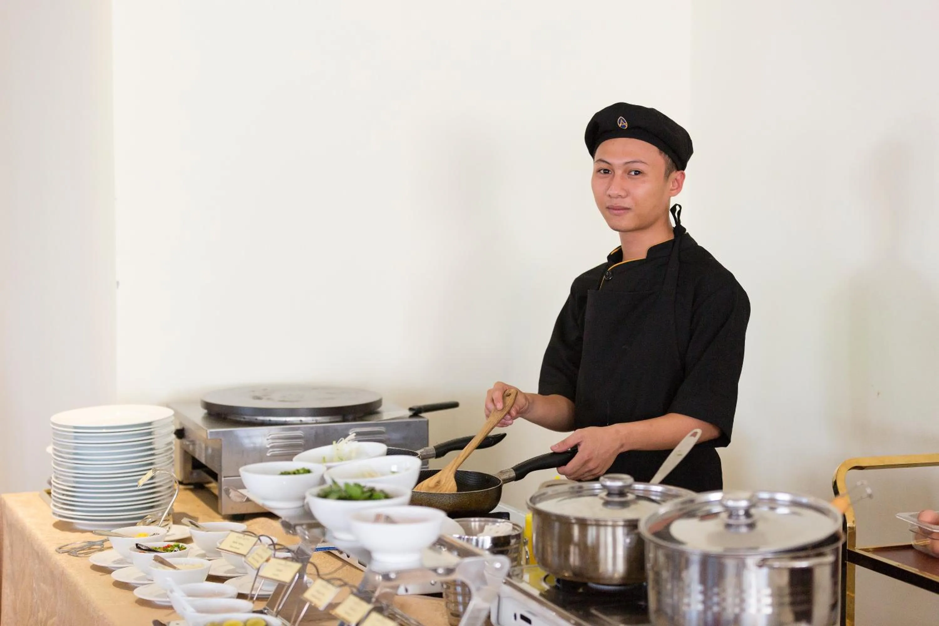 Buffet breakfast in Amarin Resort & Spa Phu Quoc