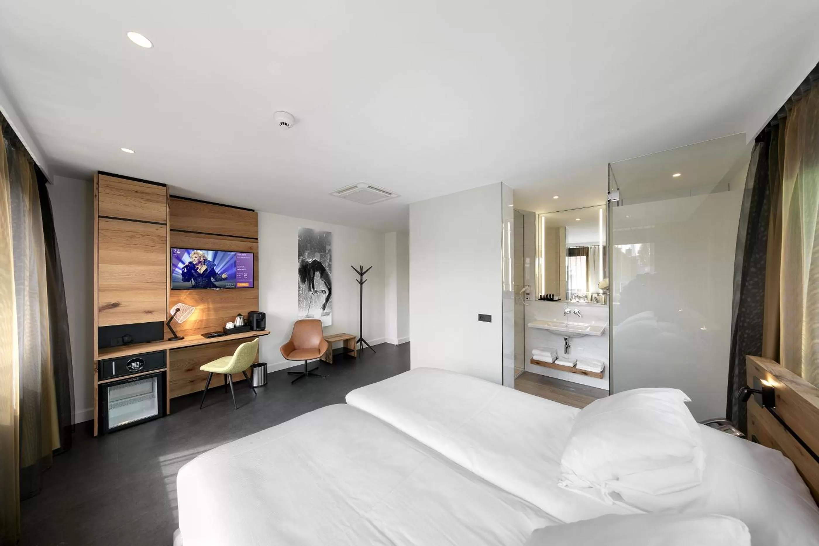 Bed in Theaterhotel Venlo