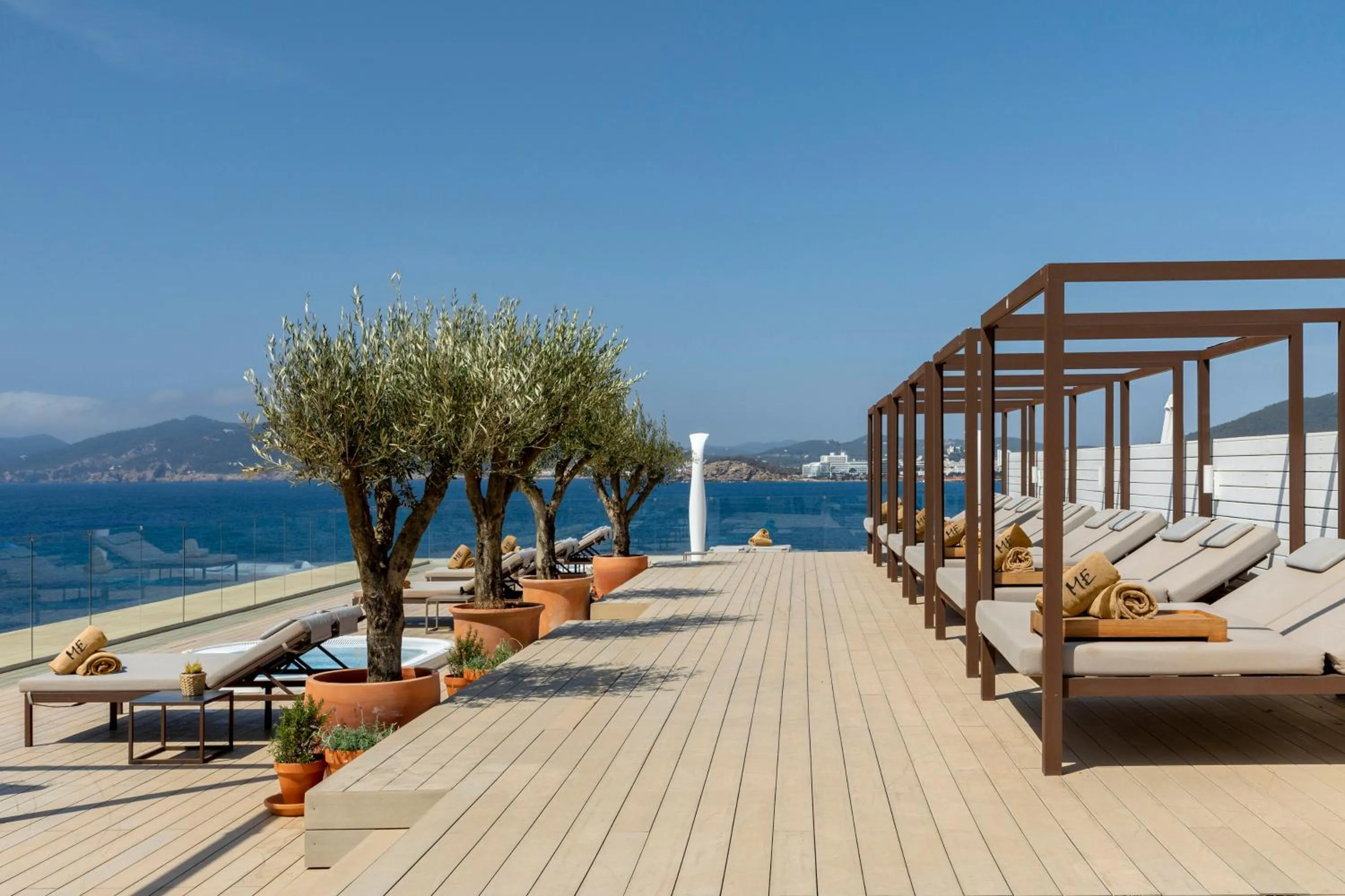 Beach in ME Ibiza - The Leading Hotels of the World