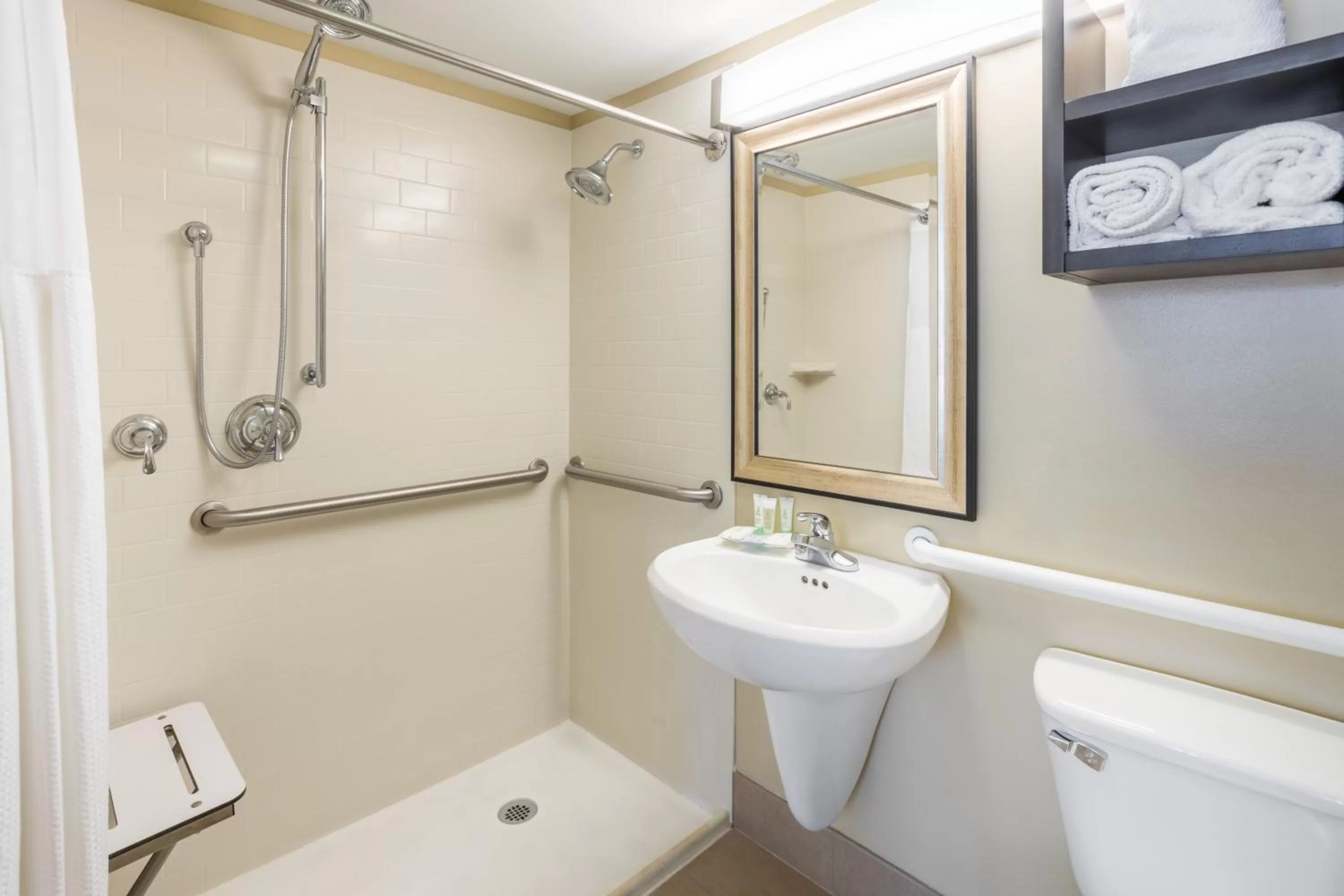 Shower in Staybridge Suites Savannah Historic District by IHG
