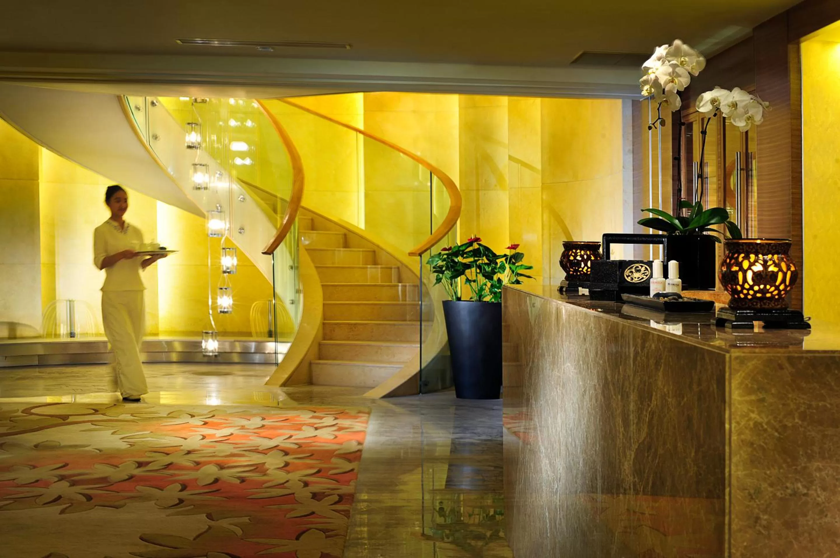 Spa and wellness centre/facilities in Kempinski Hotel Yinchuan