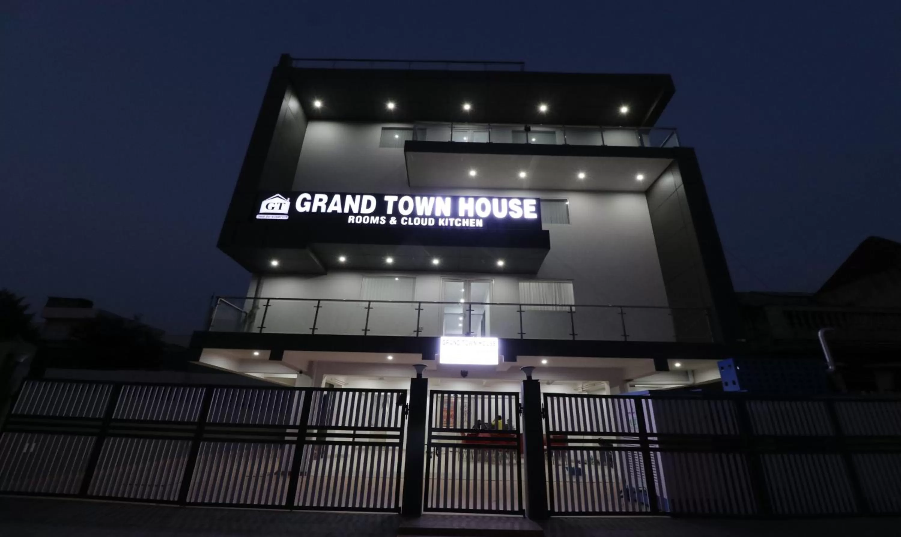 Property building in Treebo Grand Town House