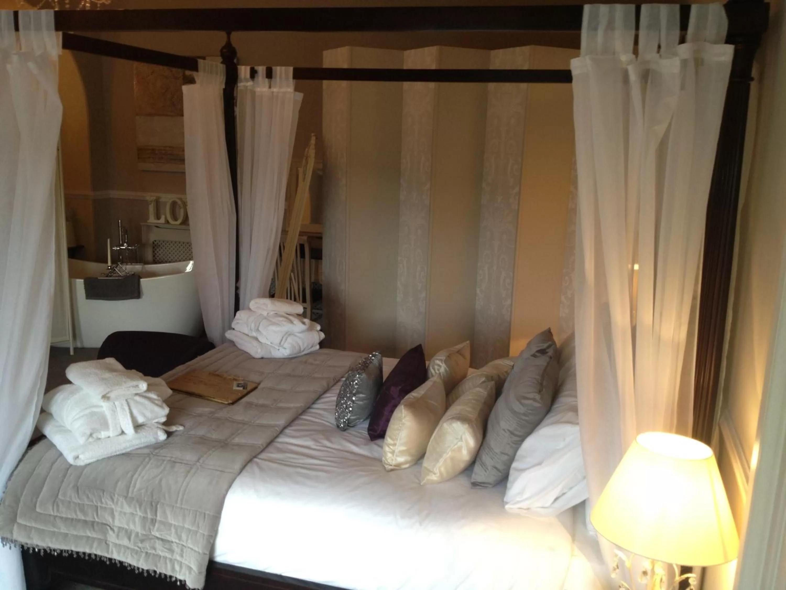 Bed in The Castle House