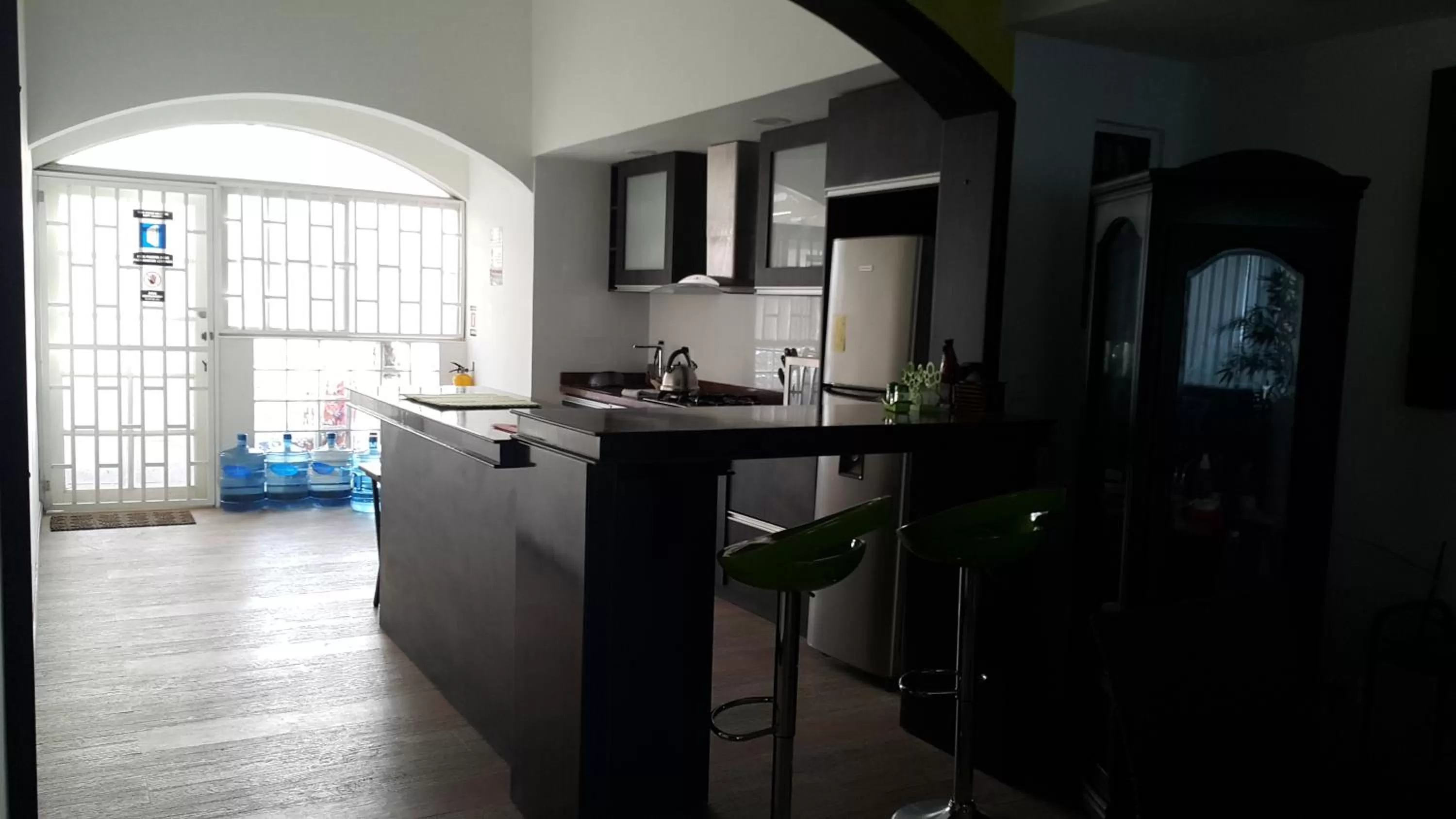 Kitchen or kitchenette, Kitchen/Kitchenette in Hospedaje Solymar Sarie Bay