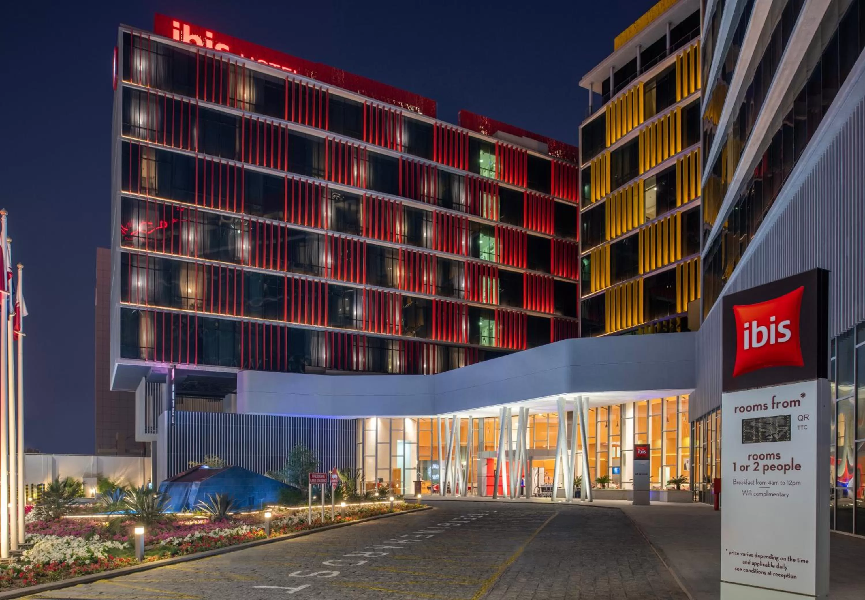 Property building in ibis Doha