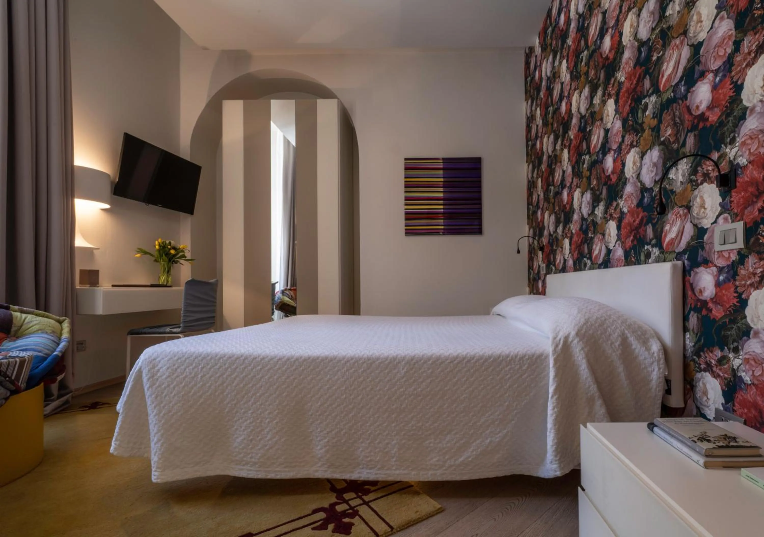 Bed in Hotel Residenza la Ceramica