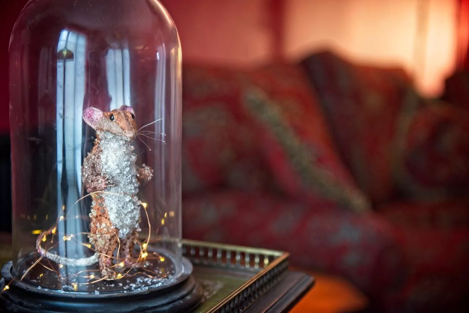 Decorative detail in The Old Vicarage Hotel & Restaurant