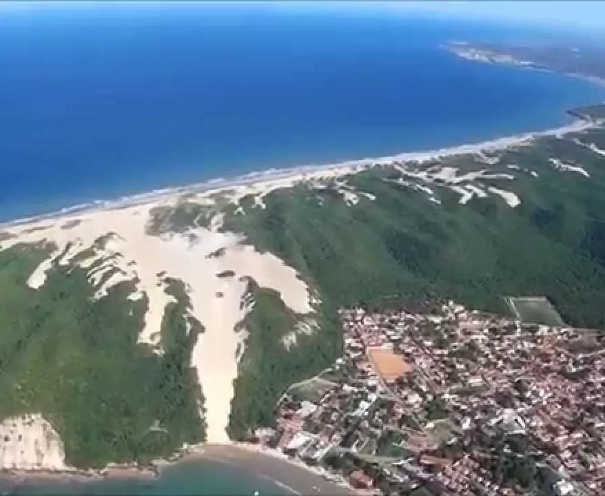 Natural landscape, Bird's-eye View in Hospedaria Lua Raio de Sol