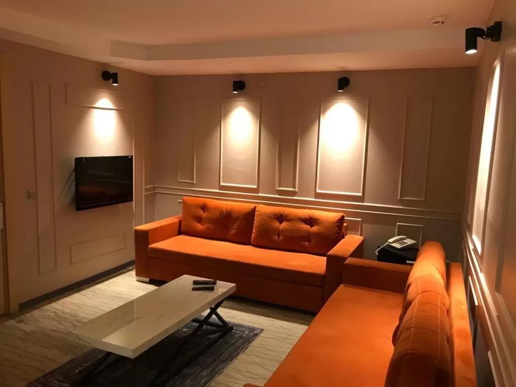 Living room in Harbiye Residence