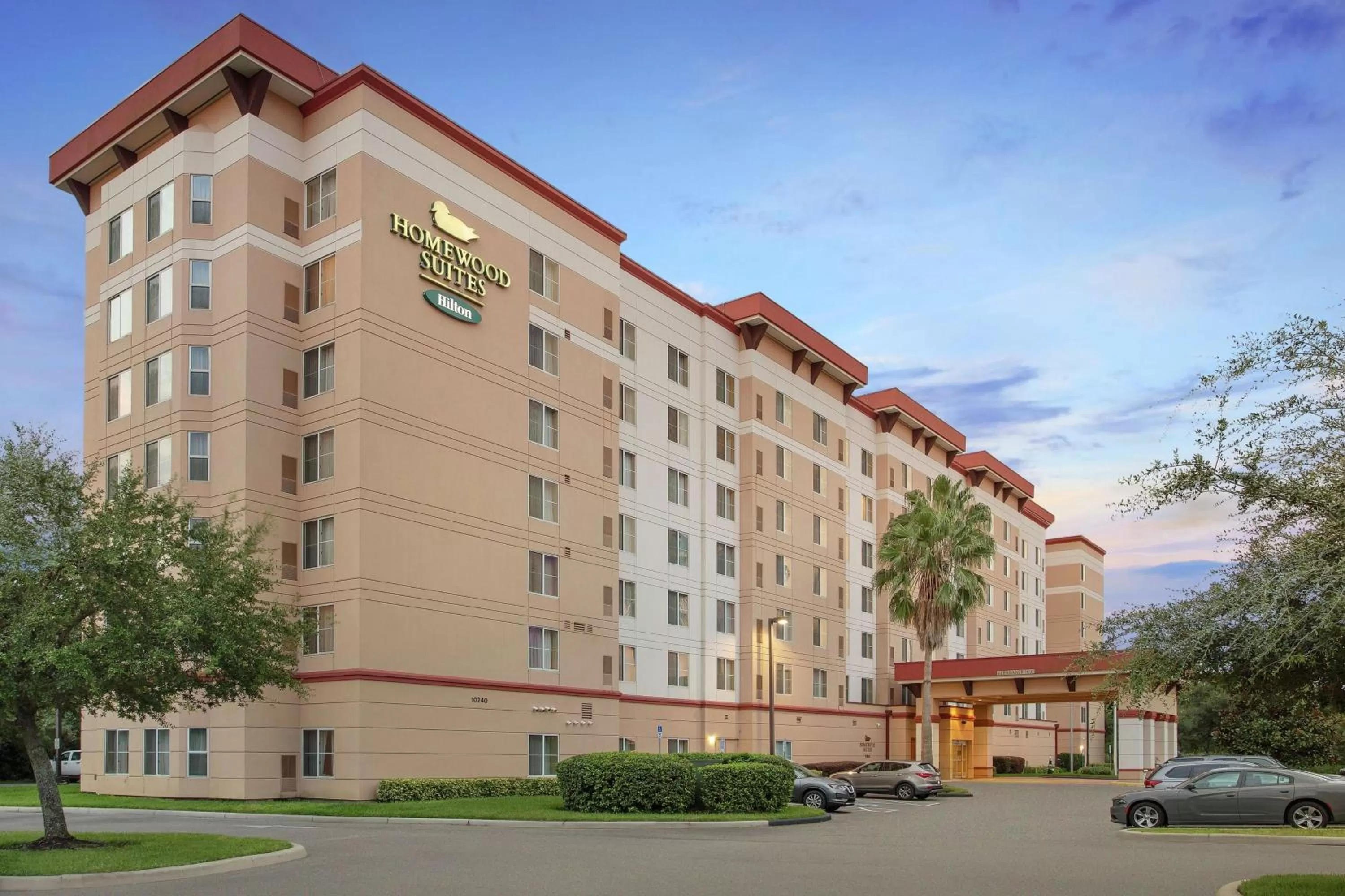 Property building in Homewood Suites by Hilton Tampa-Brandon