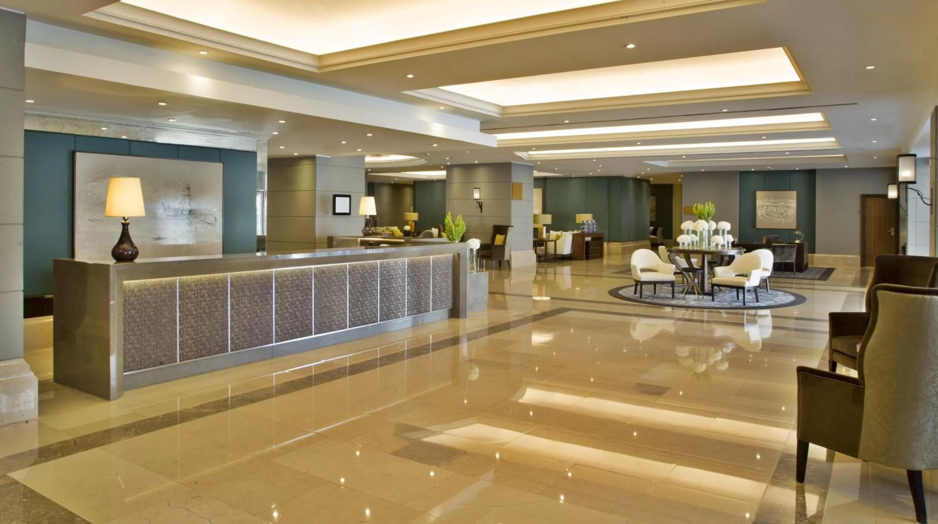 Lobby or reception in Corinthia Lisbon