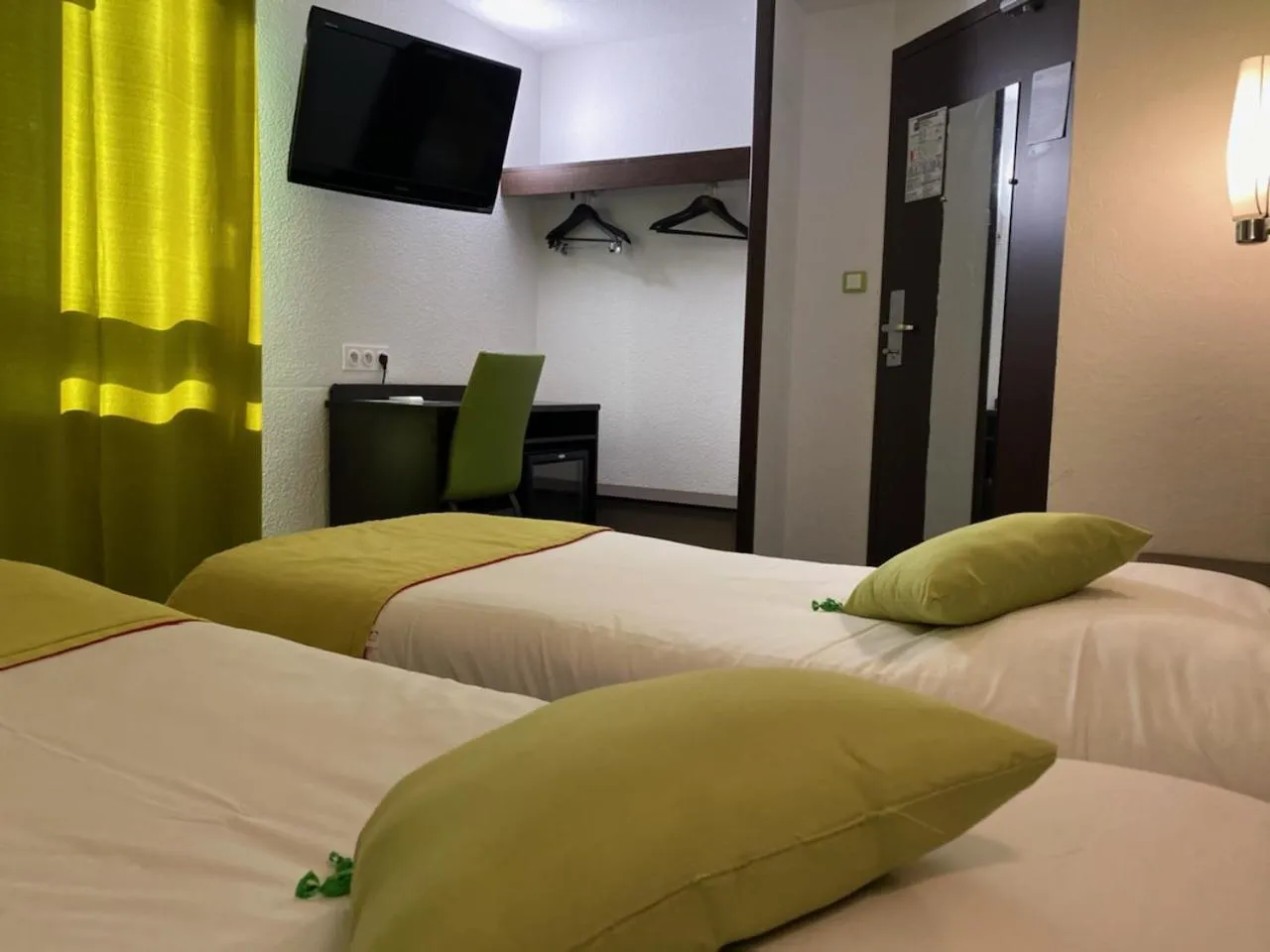 Bed in Enzo Hotels Vierzon by Kyriad Direct