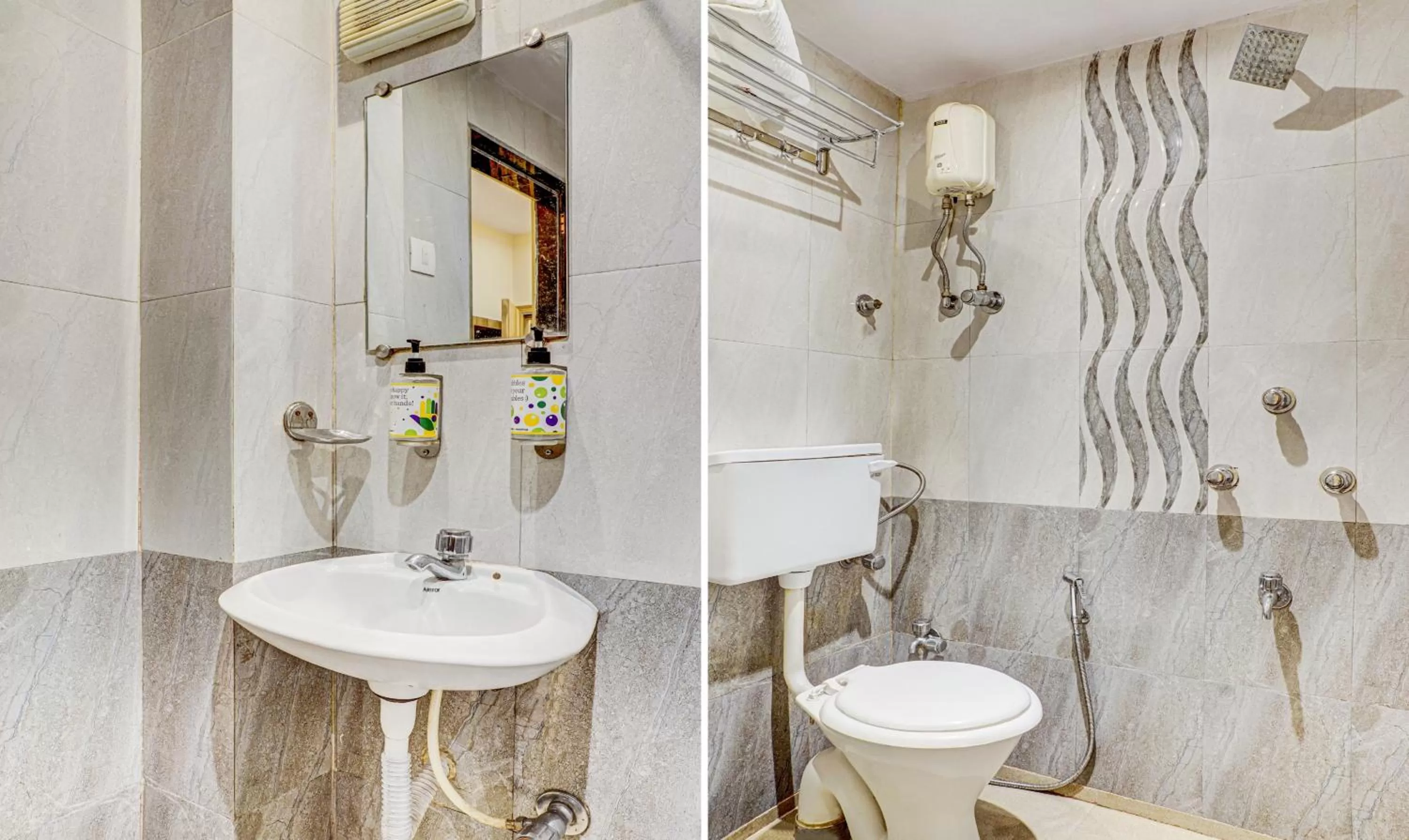 Bathroom in Hotel Sun City - Near Saifee Hospital And H N Reliance Hospital