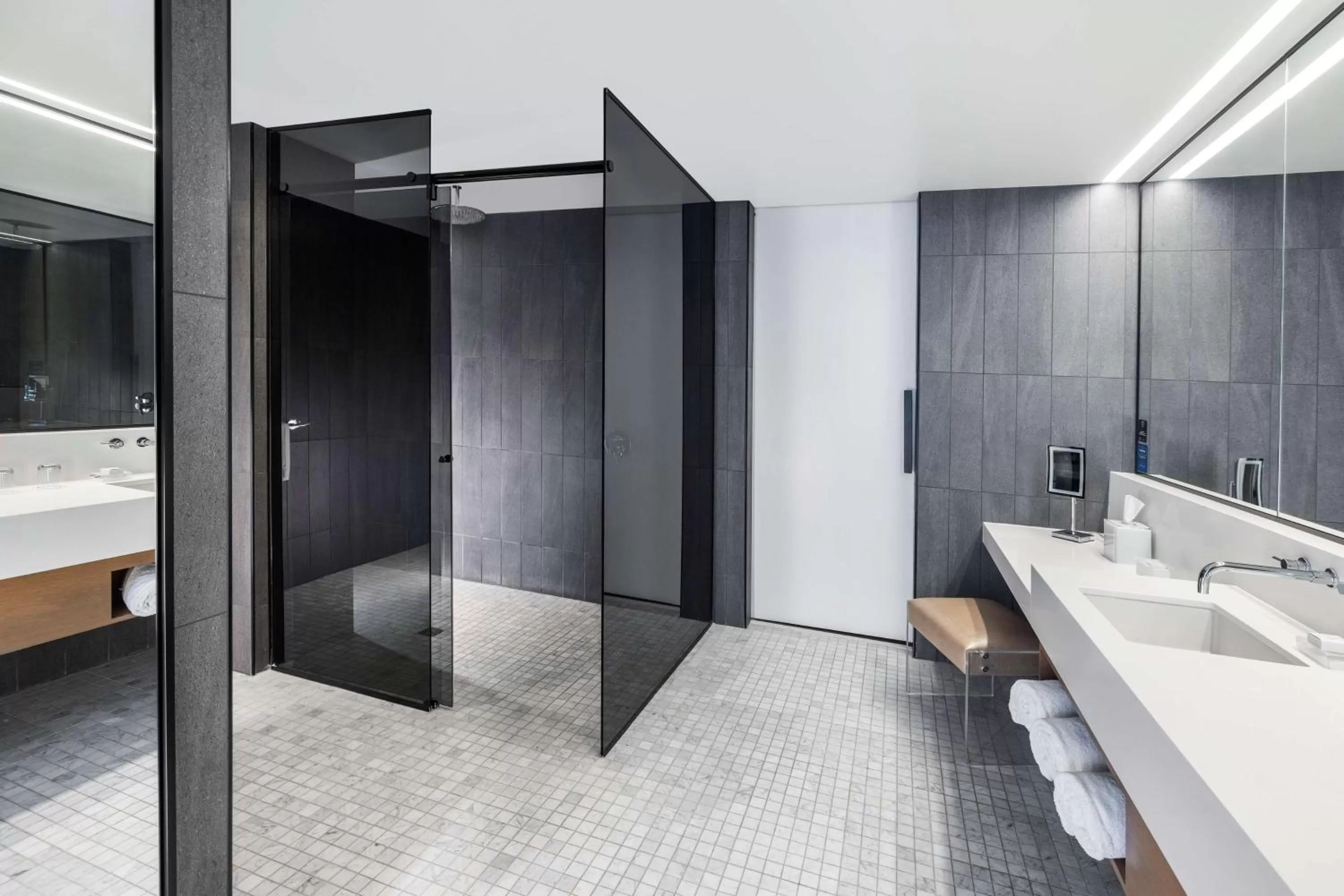 Bathroom in The Statler Dallas, Curio Collection By Hilton