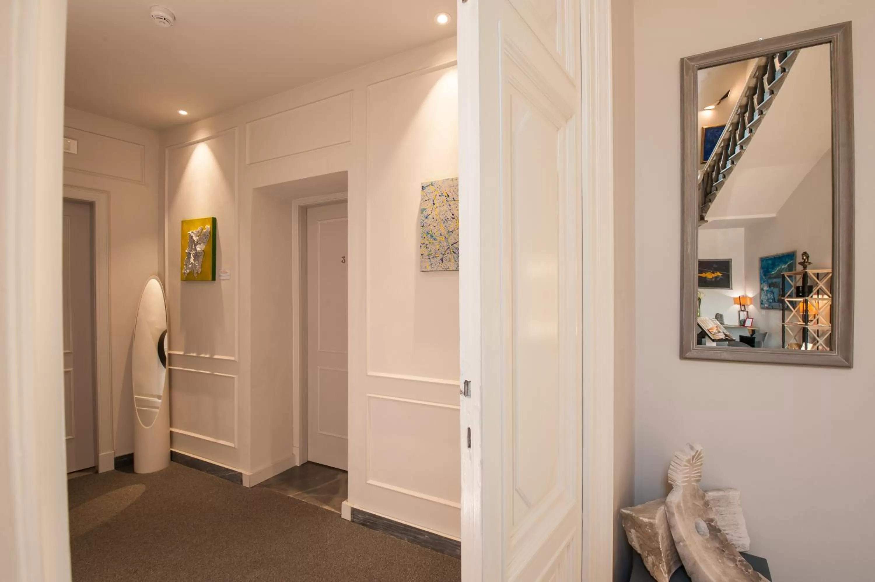 Decorative detail in Hotel Lungarno Vespucci 50