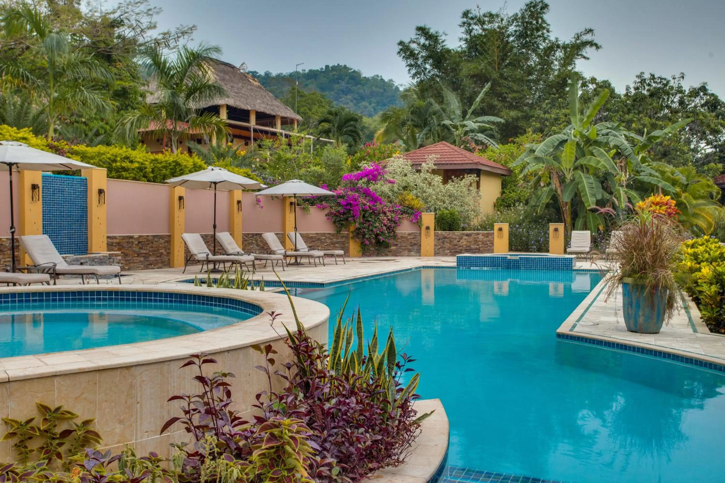 Mountain view in Sleeping Giant Rainforest Lodge