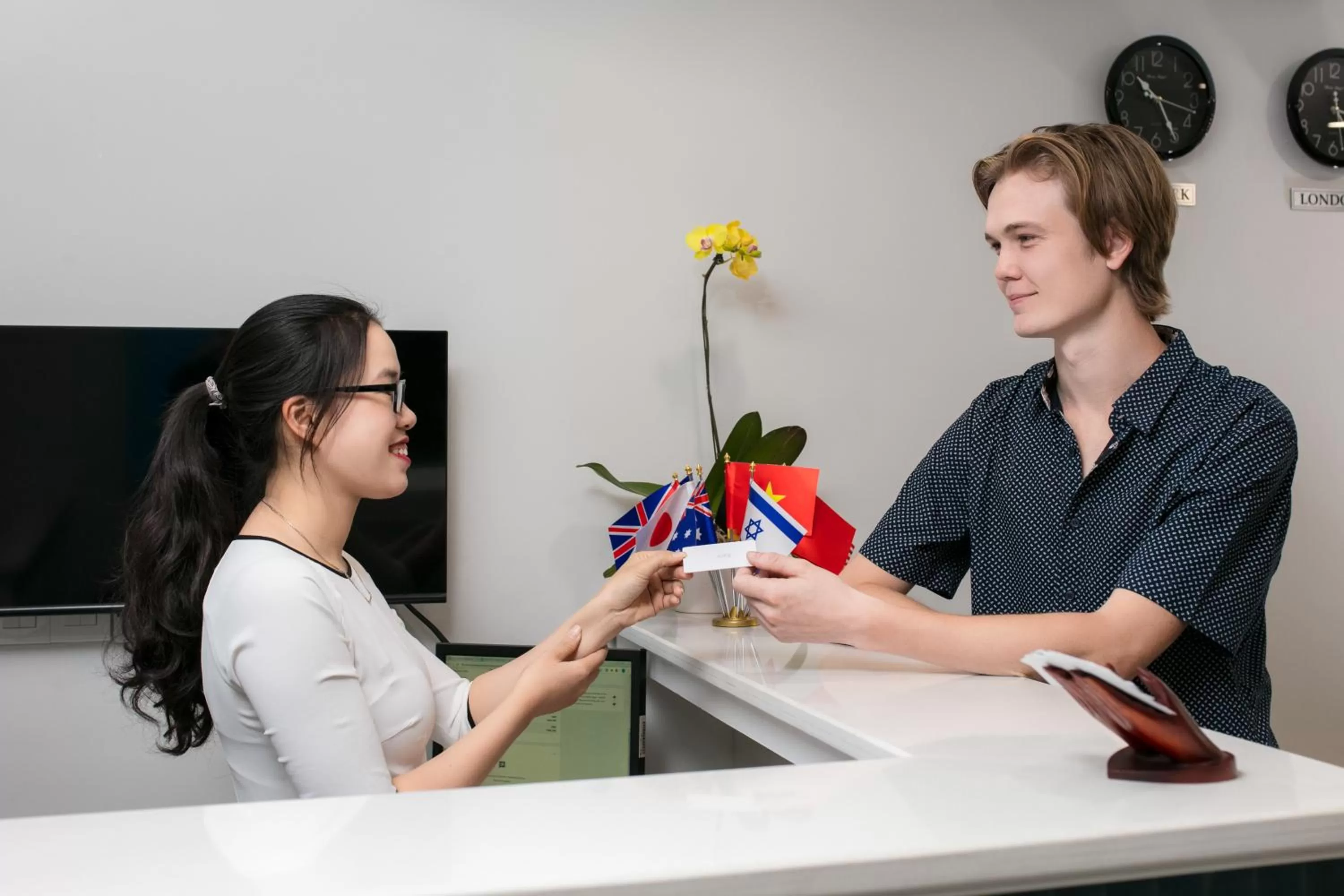 Staff in Hanoi Exclusive Hotel
