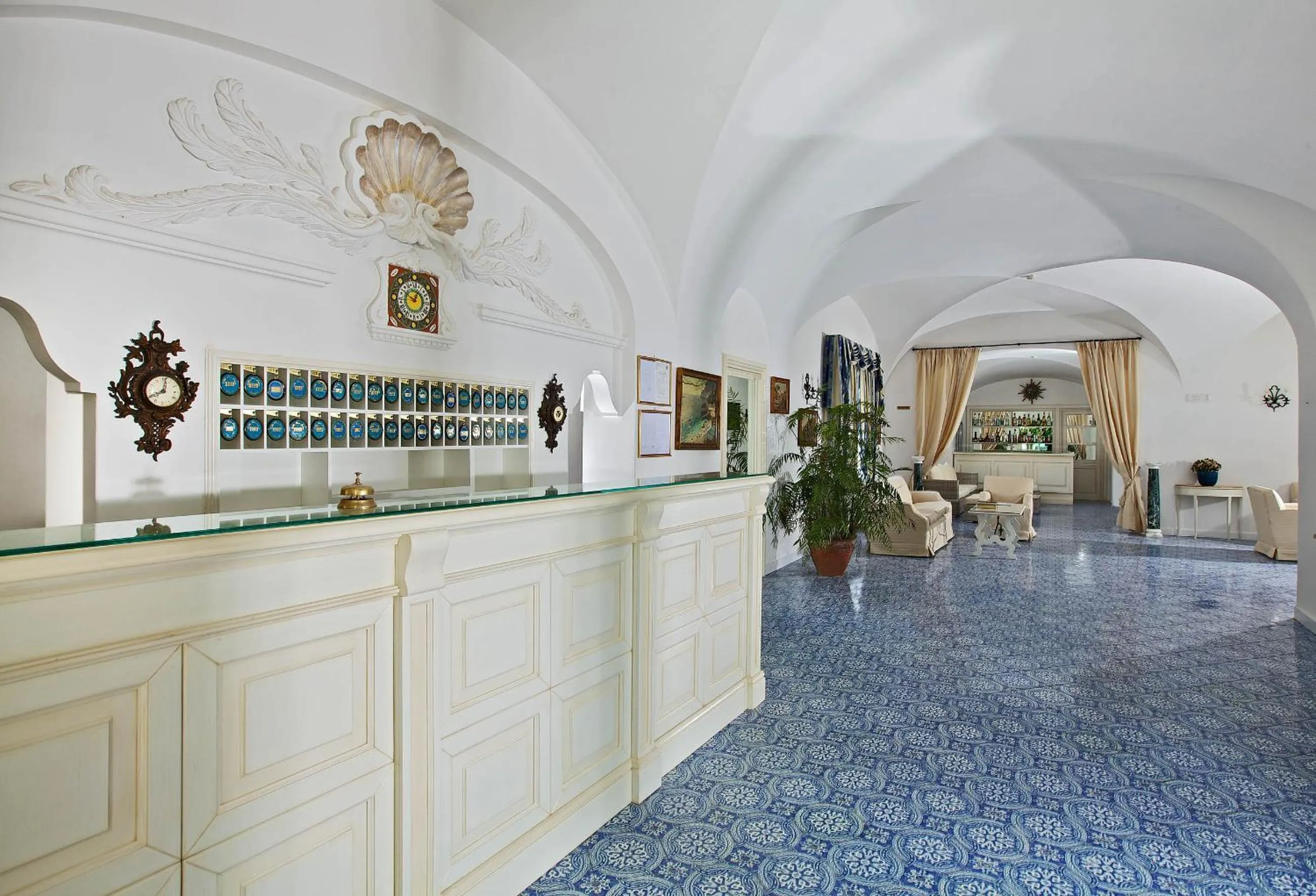 Lobby or reception in Hotel San Felice