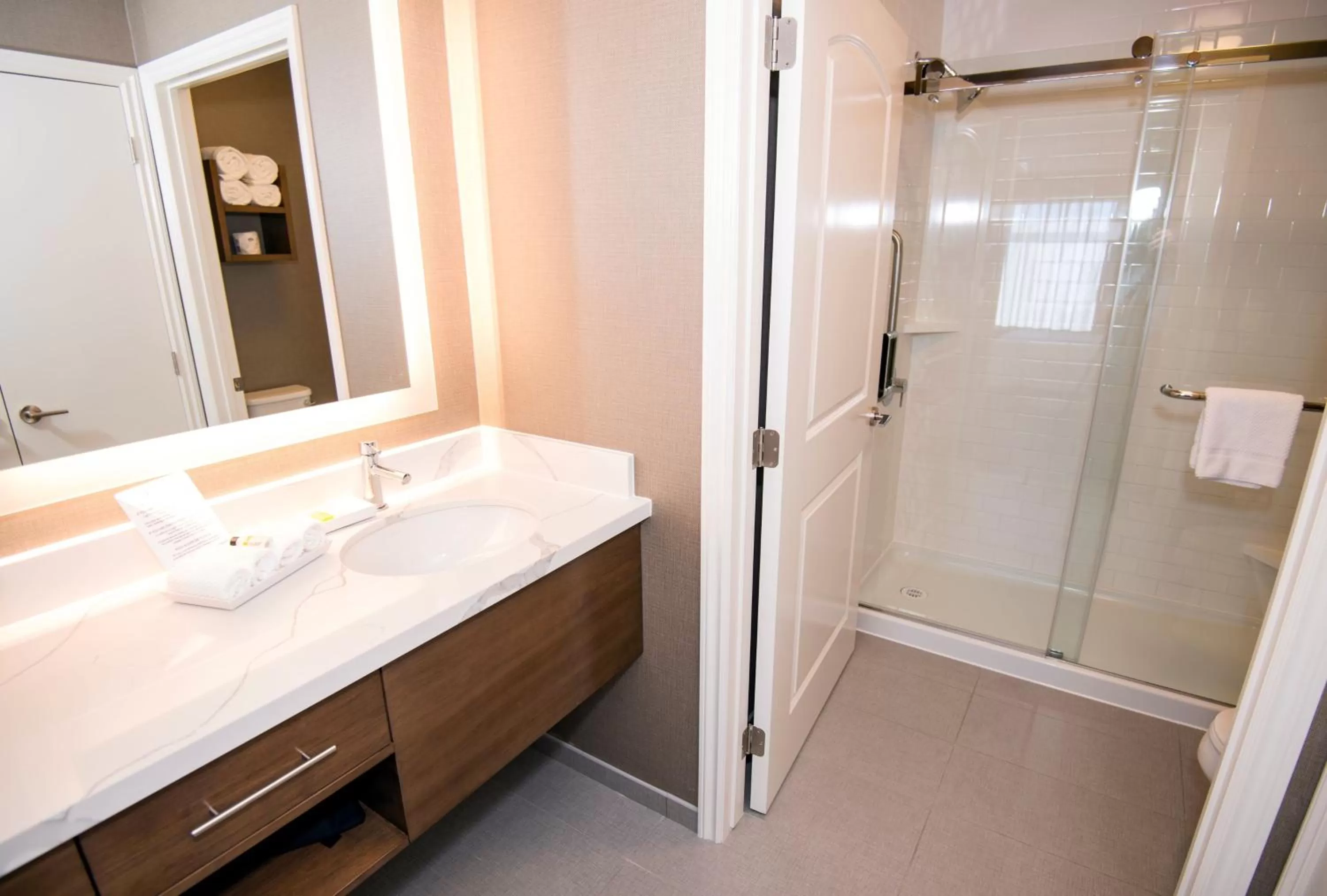 Bathroom in Staybridge Suites - Red Deer North by IHG