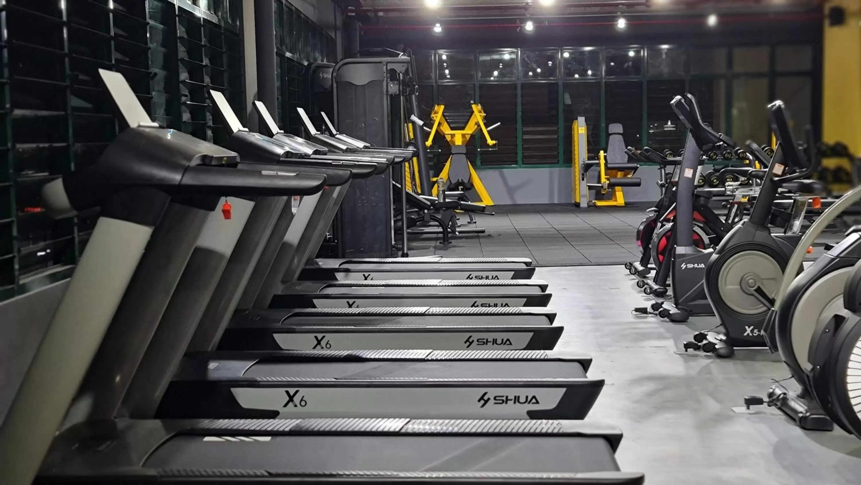 Fitness centre/facilities in Swan Garden Resort Hotel