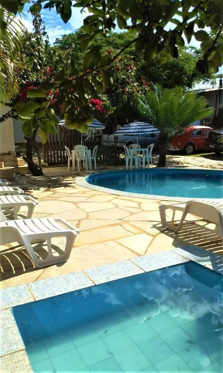 Swimming Pool in Pousada Aquarela Pirenopolis