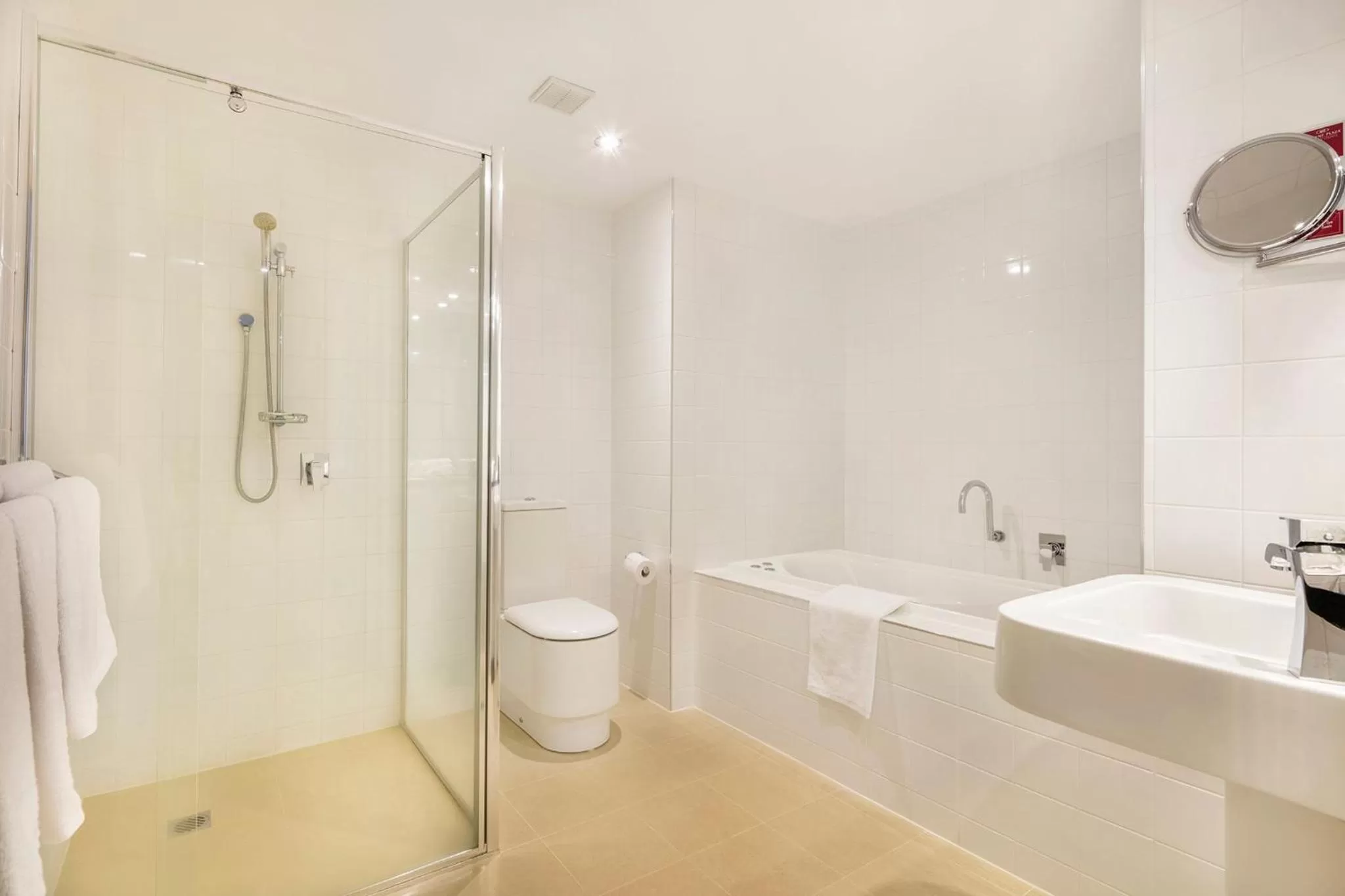 Bathroom in Crowne Plaza Canberra by IHG
