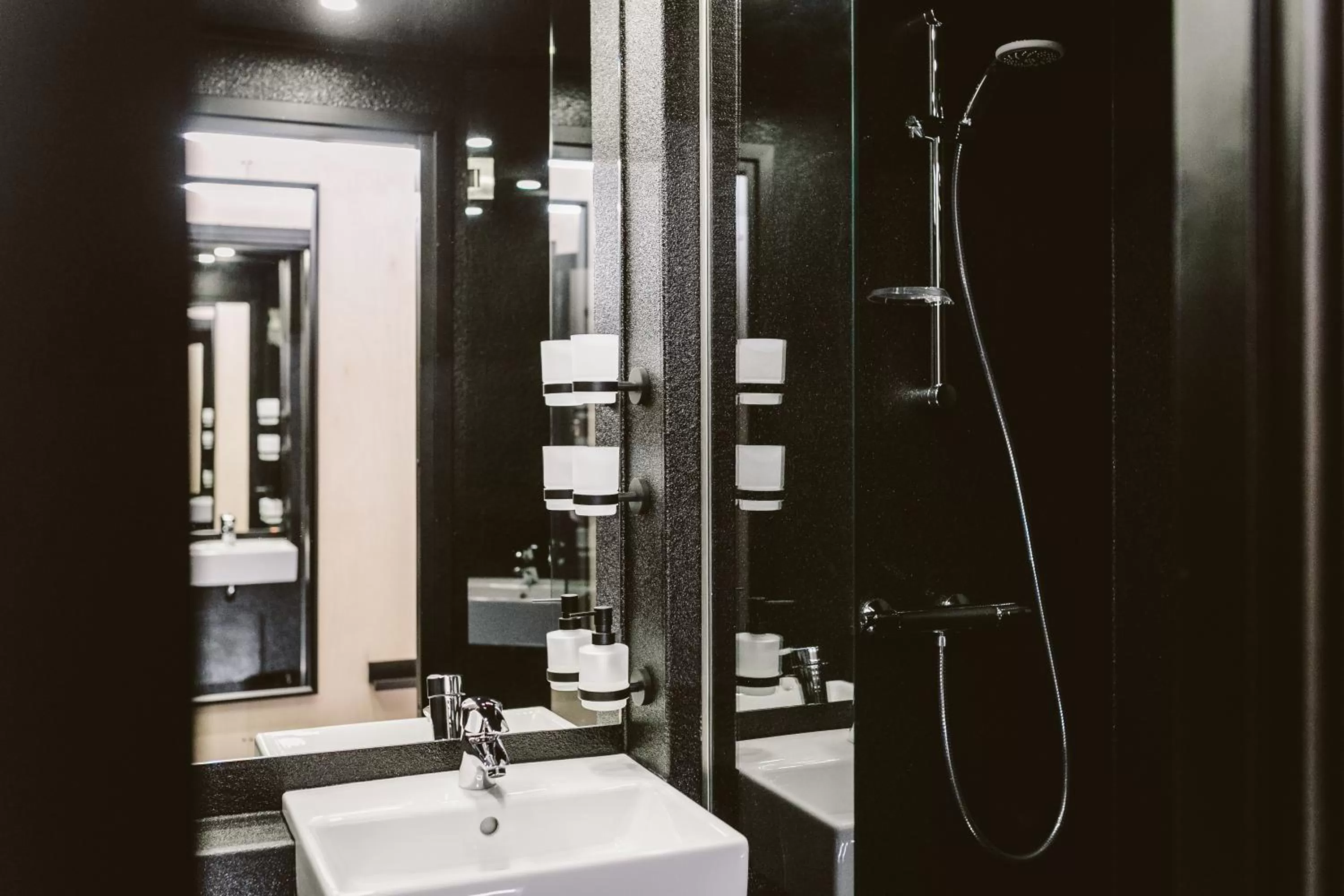 Shower in Hektor Container Hotel