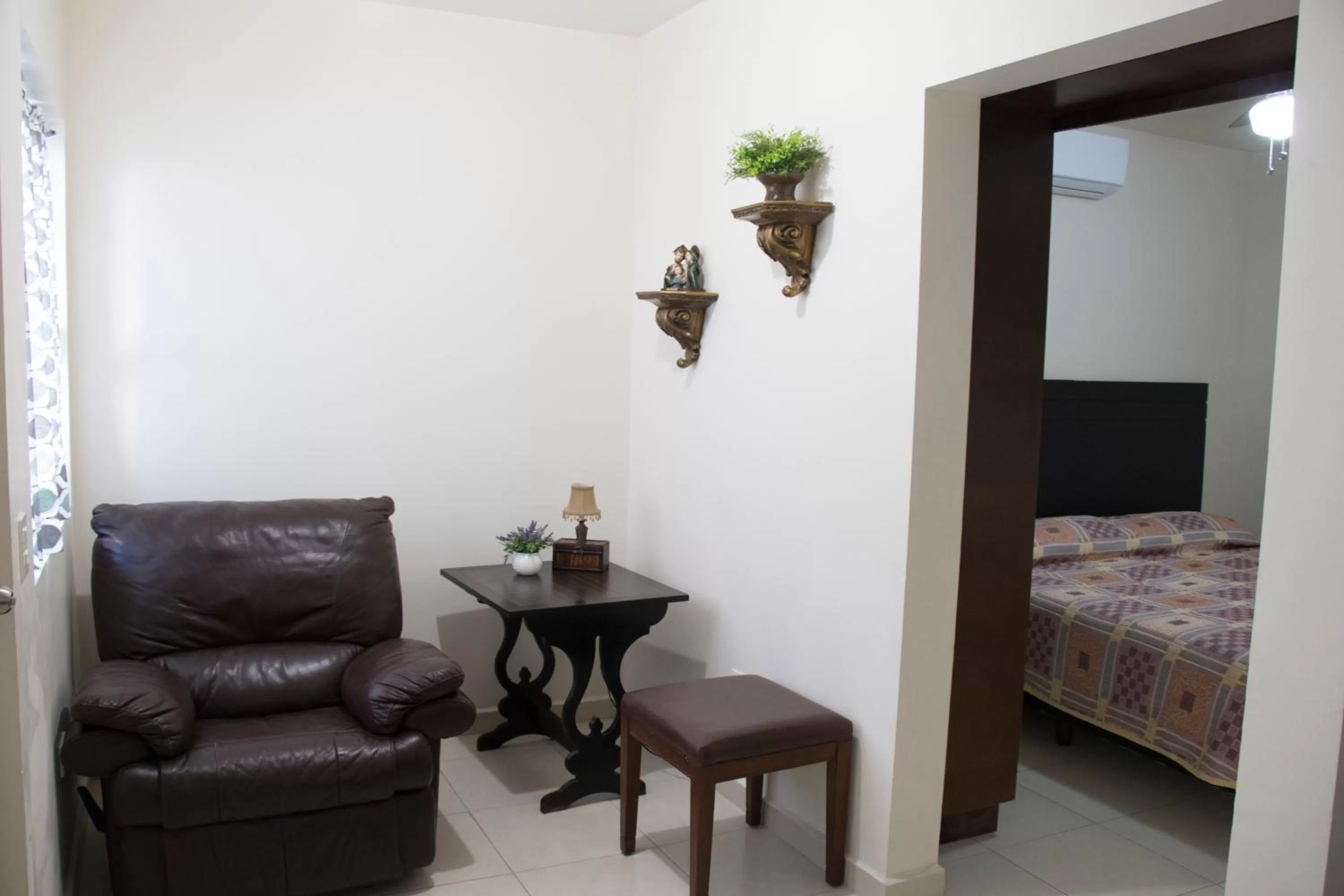 Living room in Hotel Nápoles