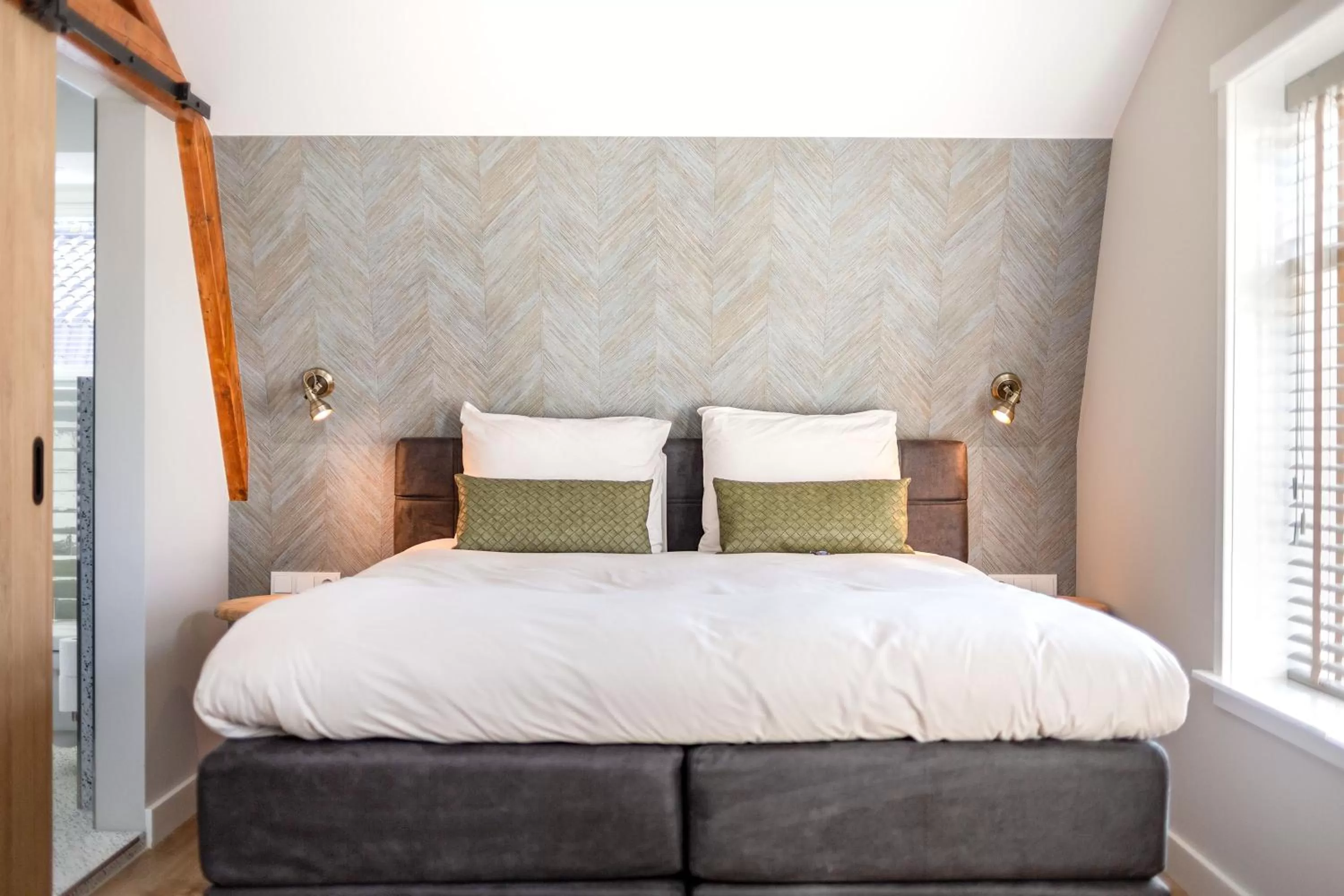 Bedroom, Bed in B&B De Mansarde