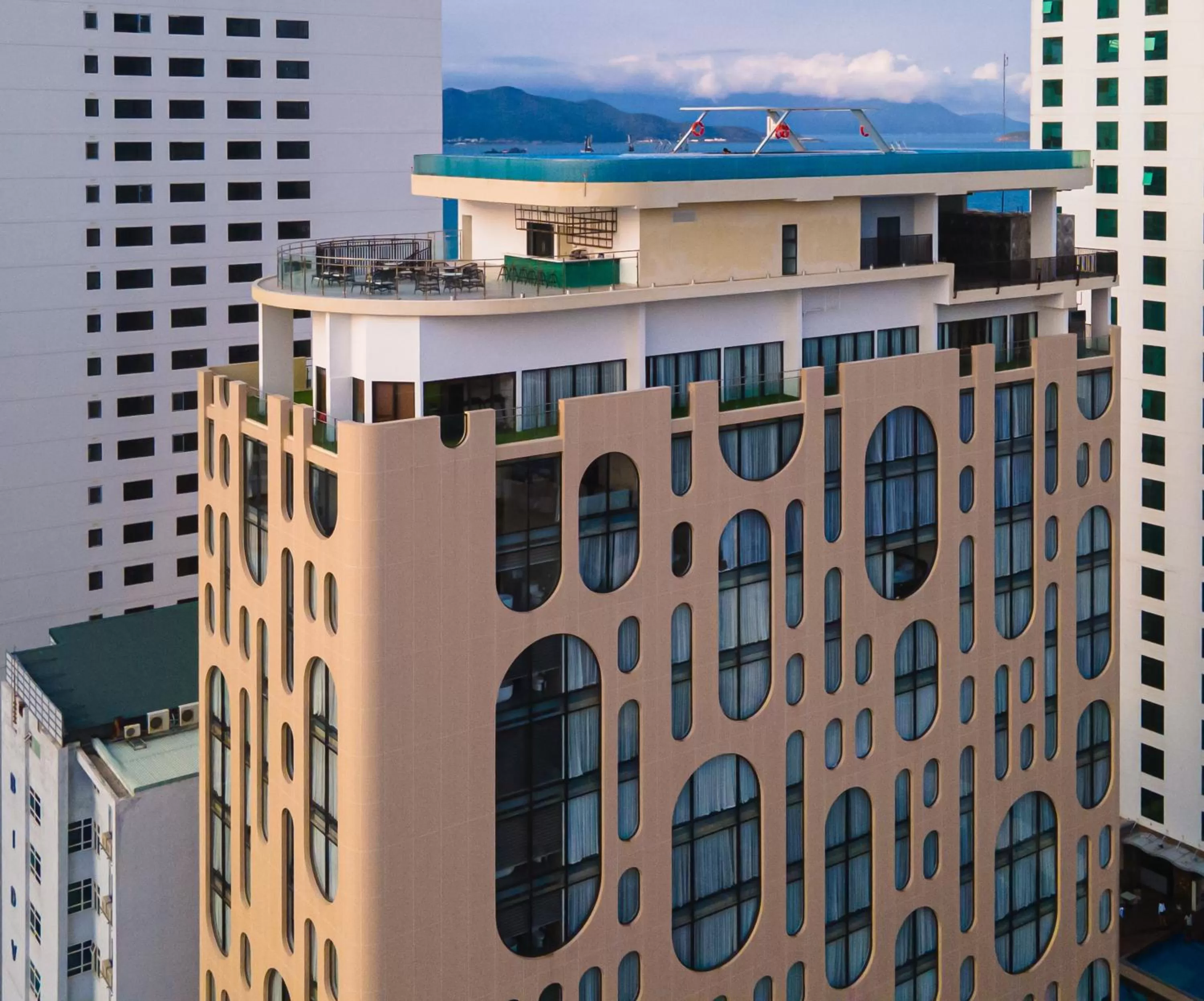 Property building in Grand Tourane Nha Trang Hotel