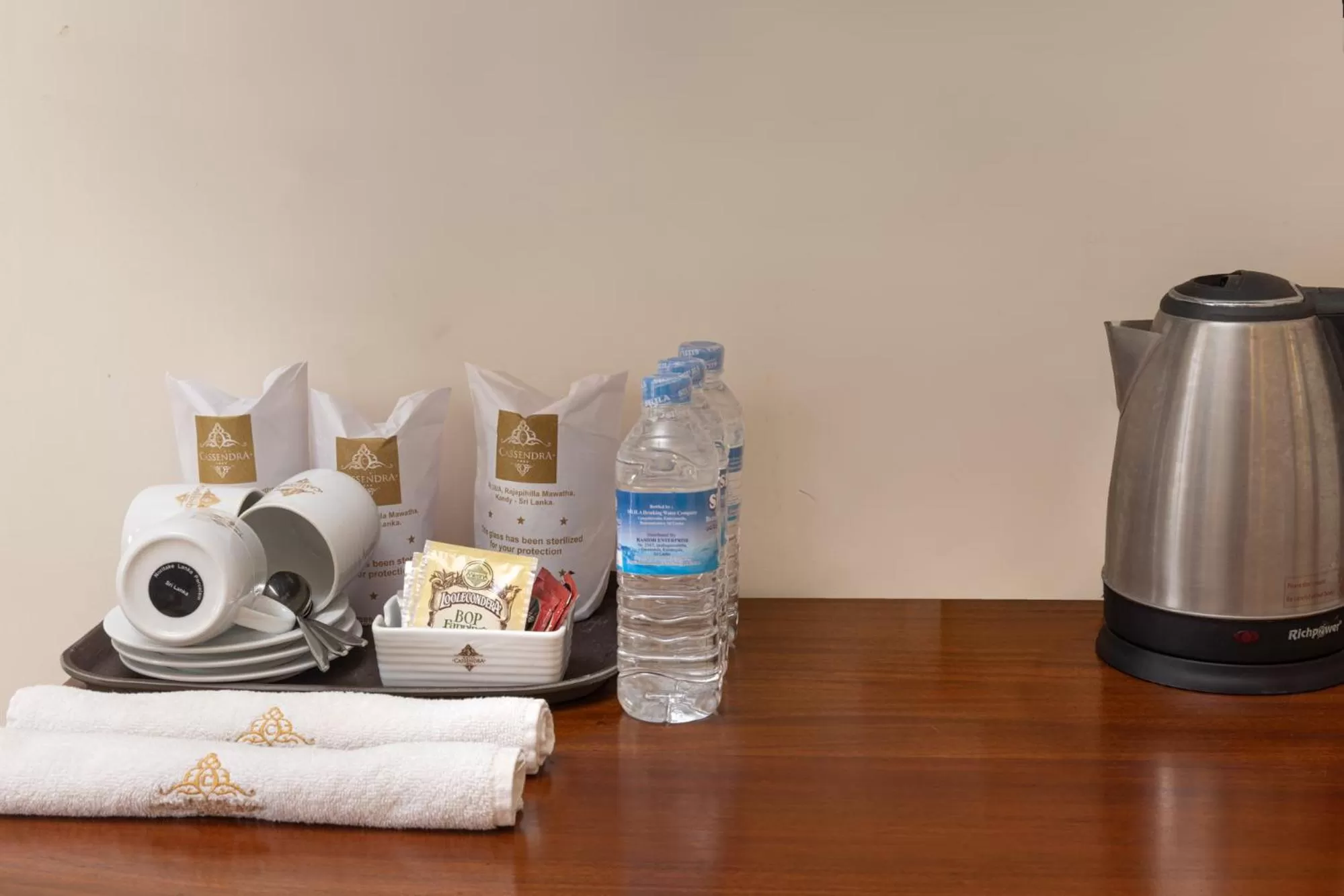 Coffee/tea facilities in Hotel Cassendra