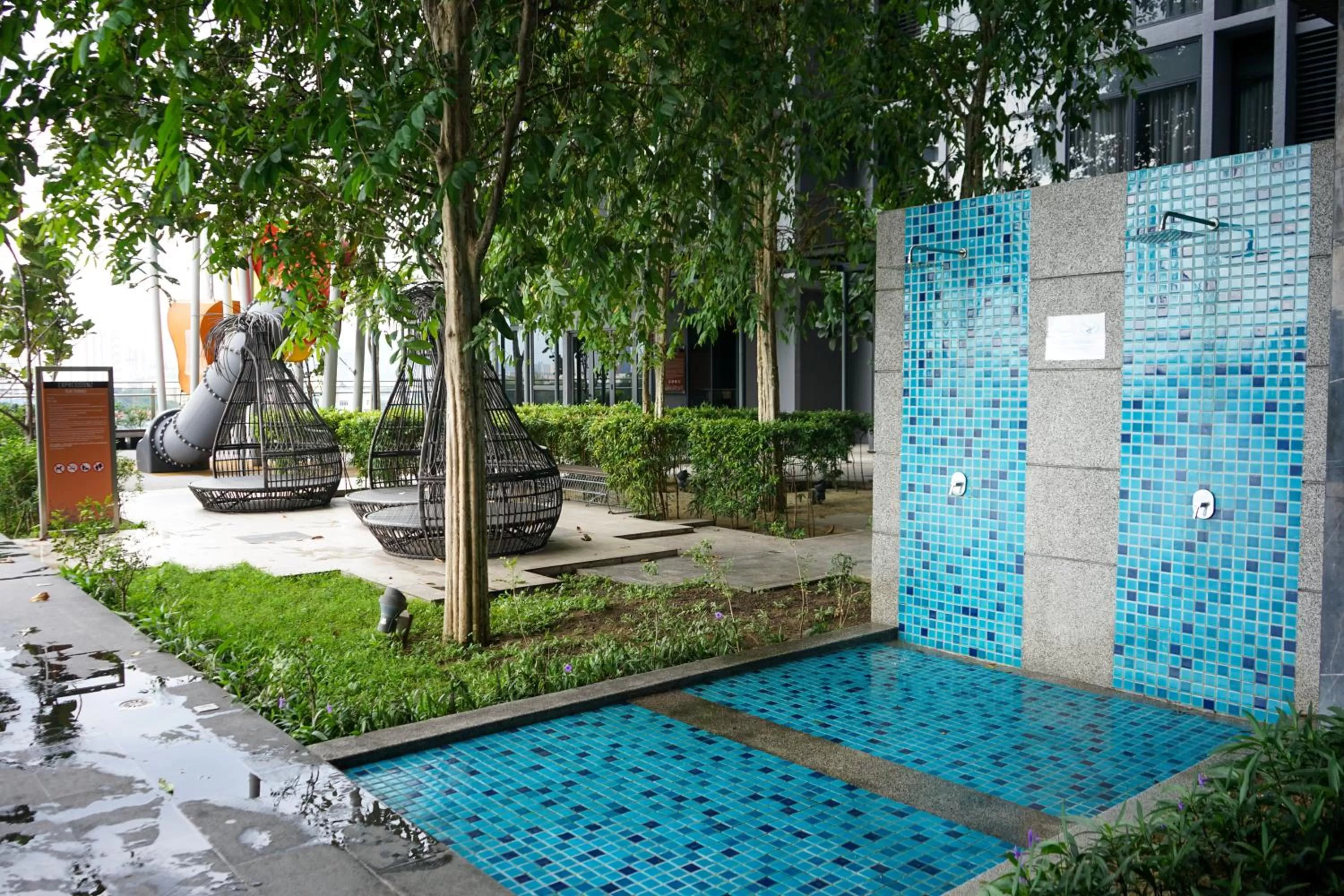 Swimming pool in Expressionz Suites KL by Perfect Host