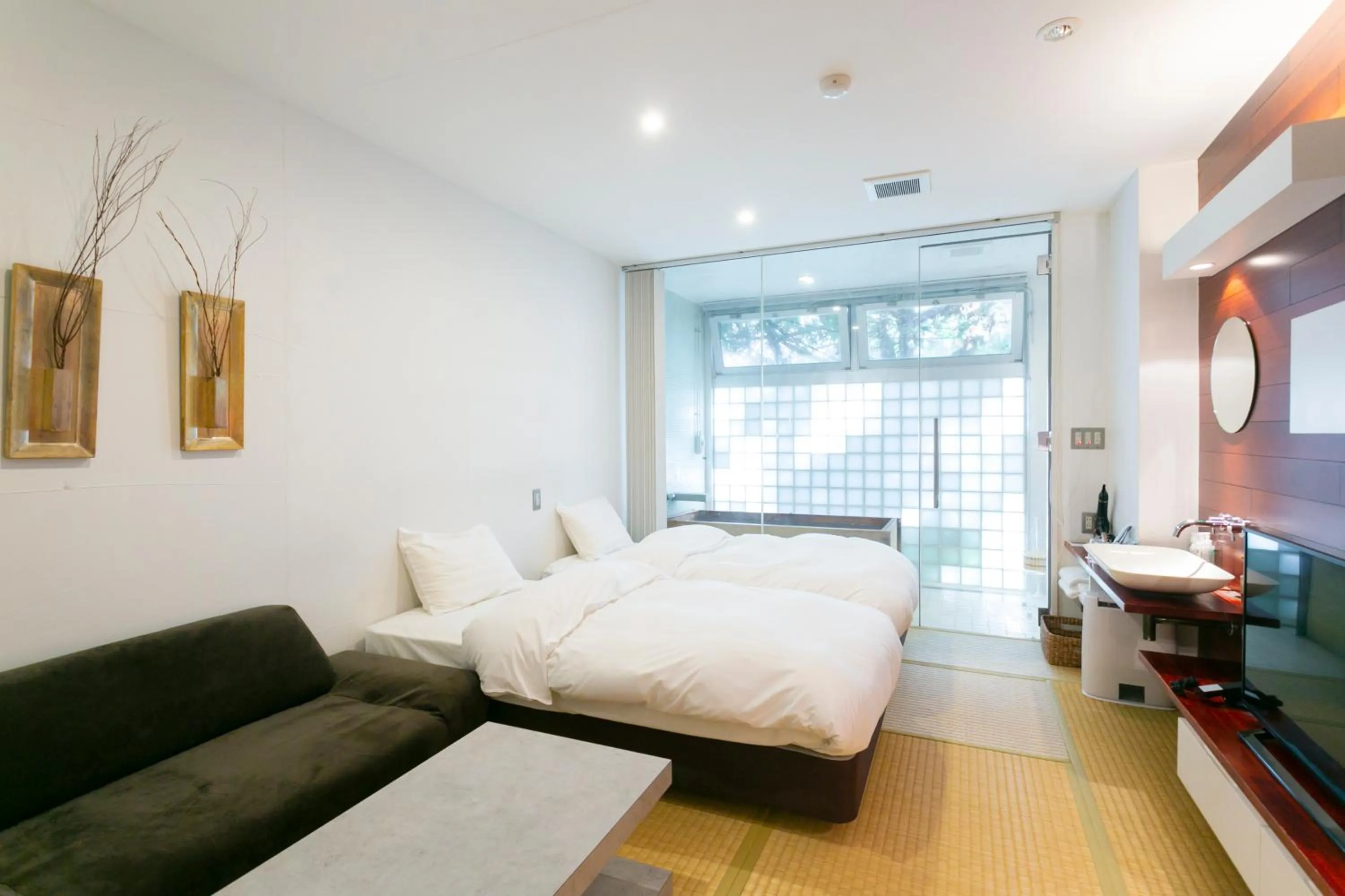 Bed in Ryokan Yoshidaya