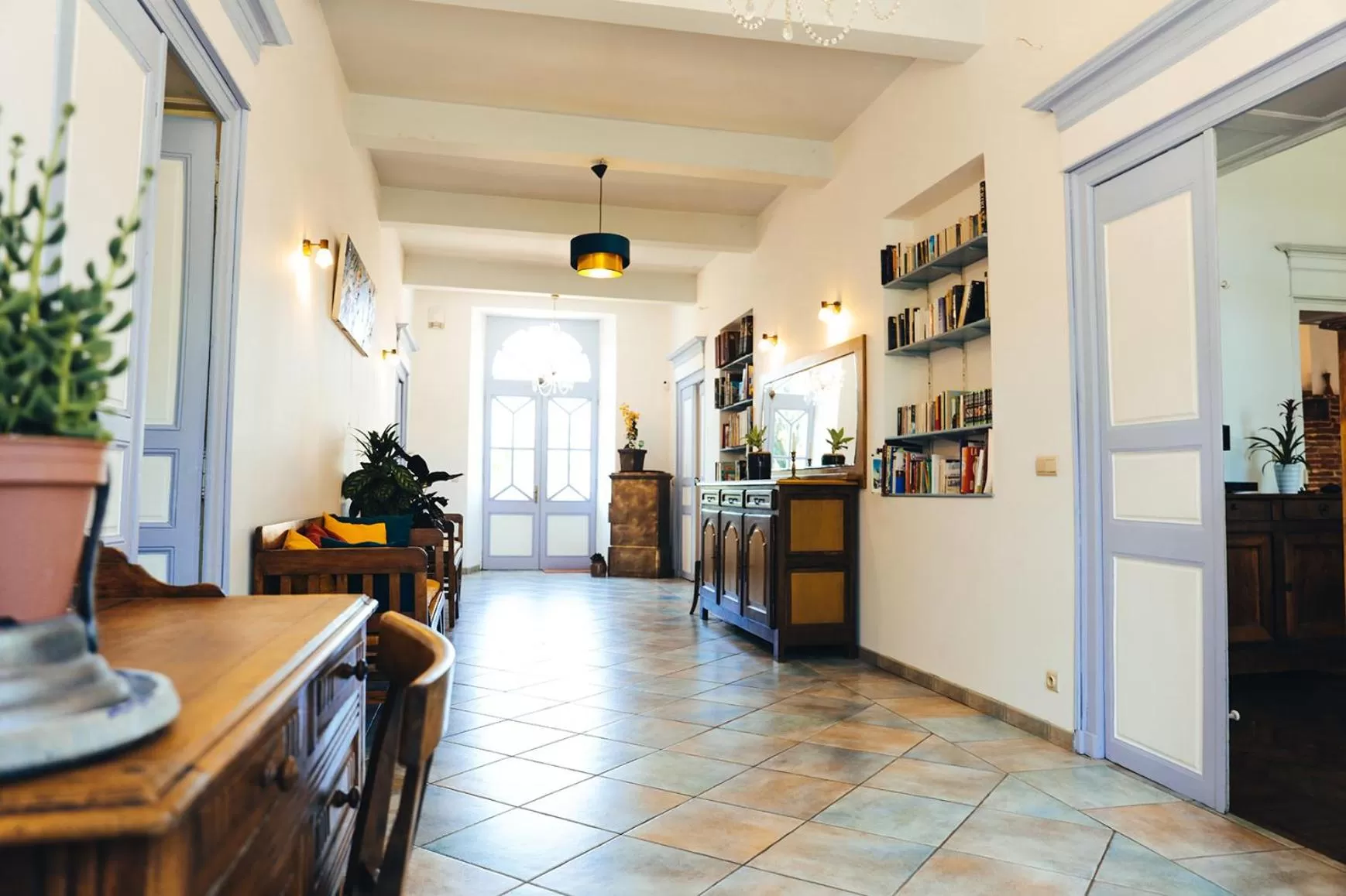 Lobby or reception in La Maison du Saula