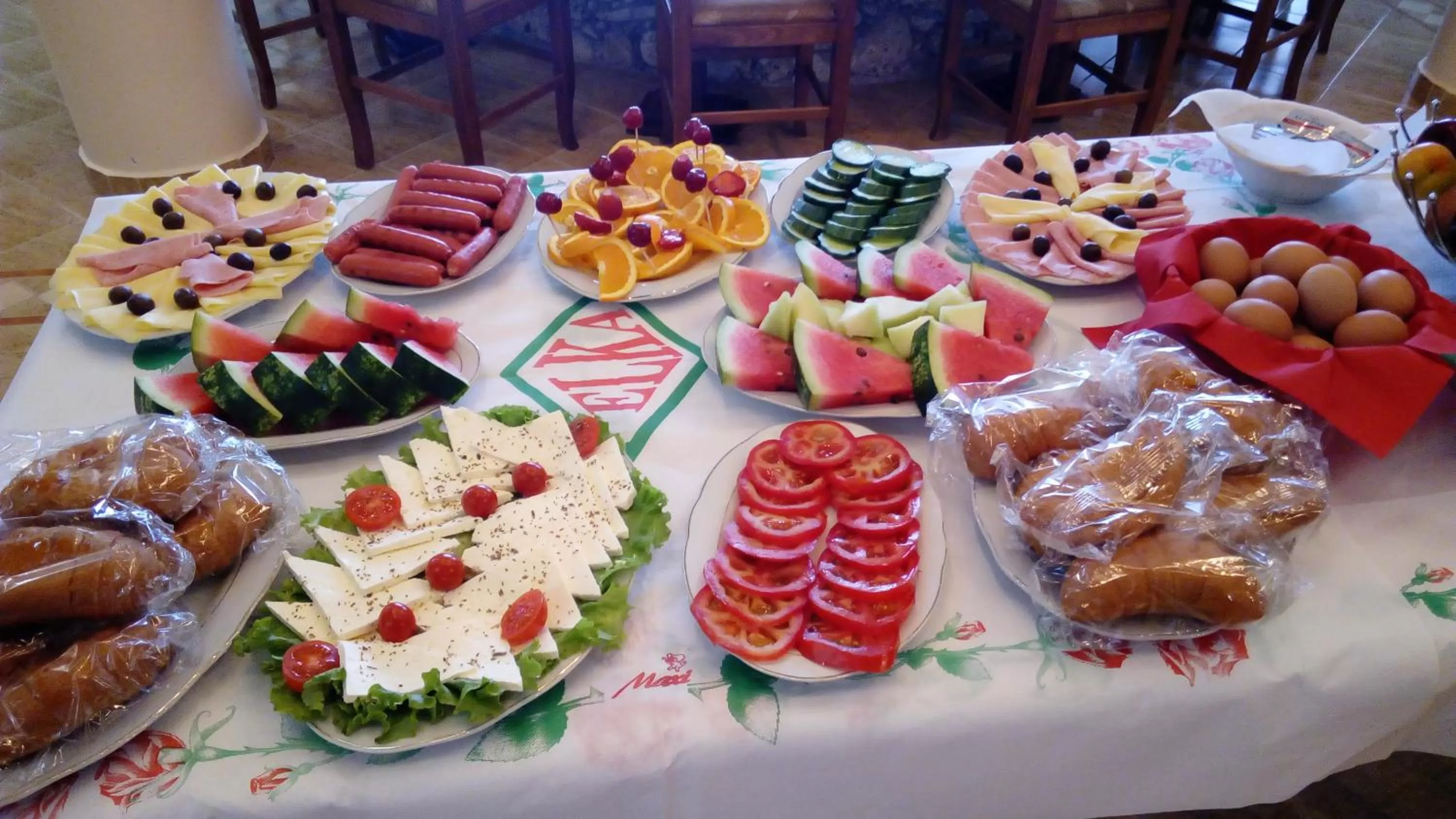 Food and drinks in Hotel Piccolino