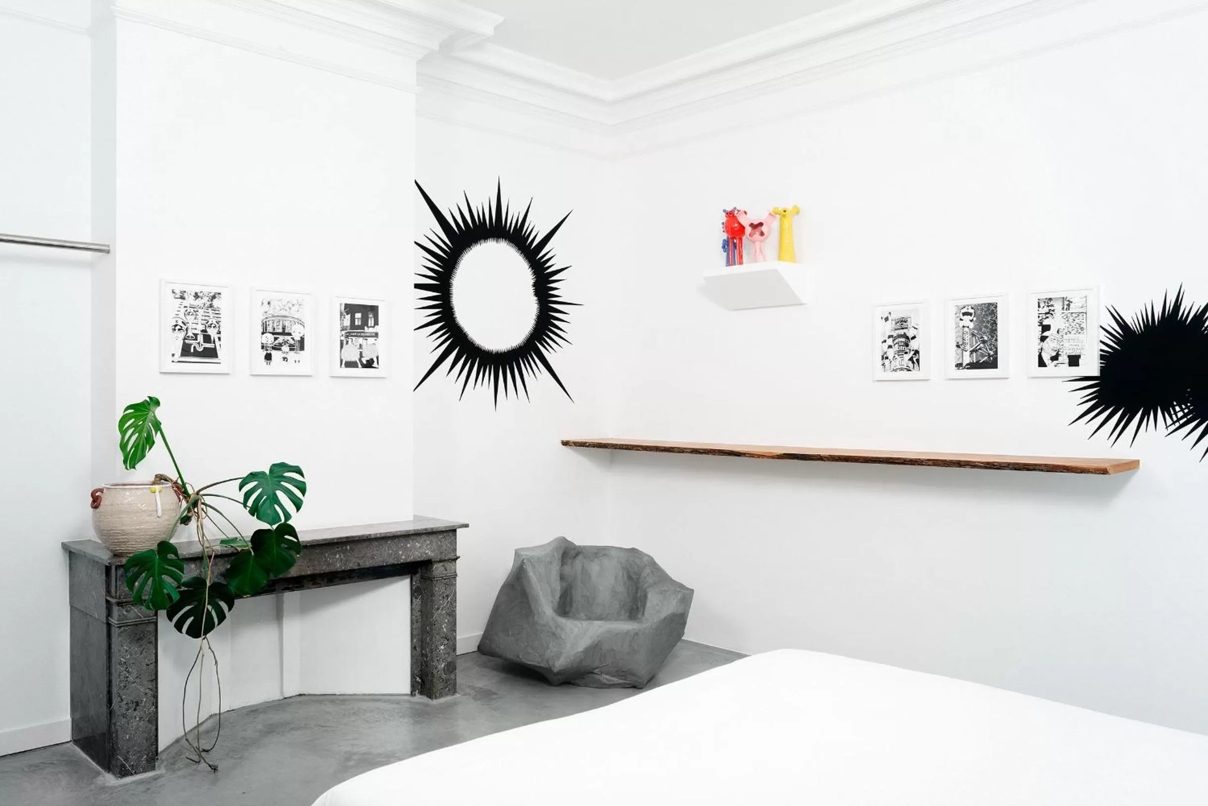 Photo of the whole room, Bed in B&B DRUUM