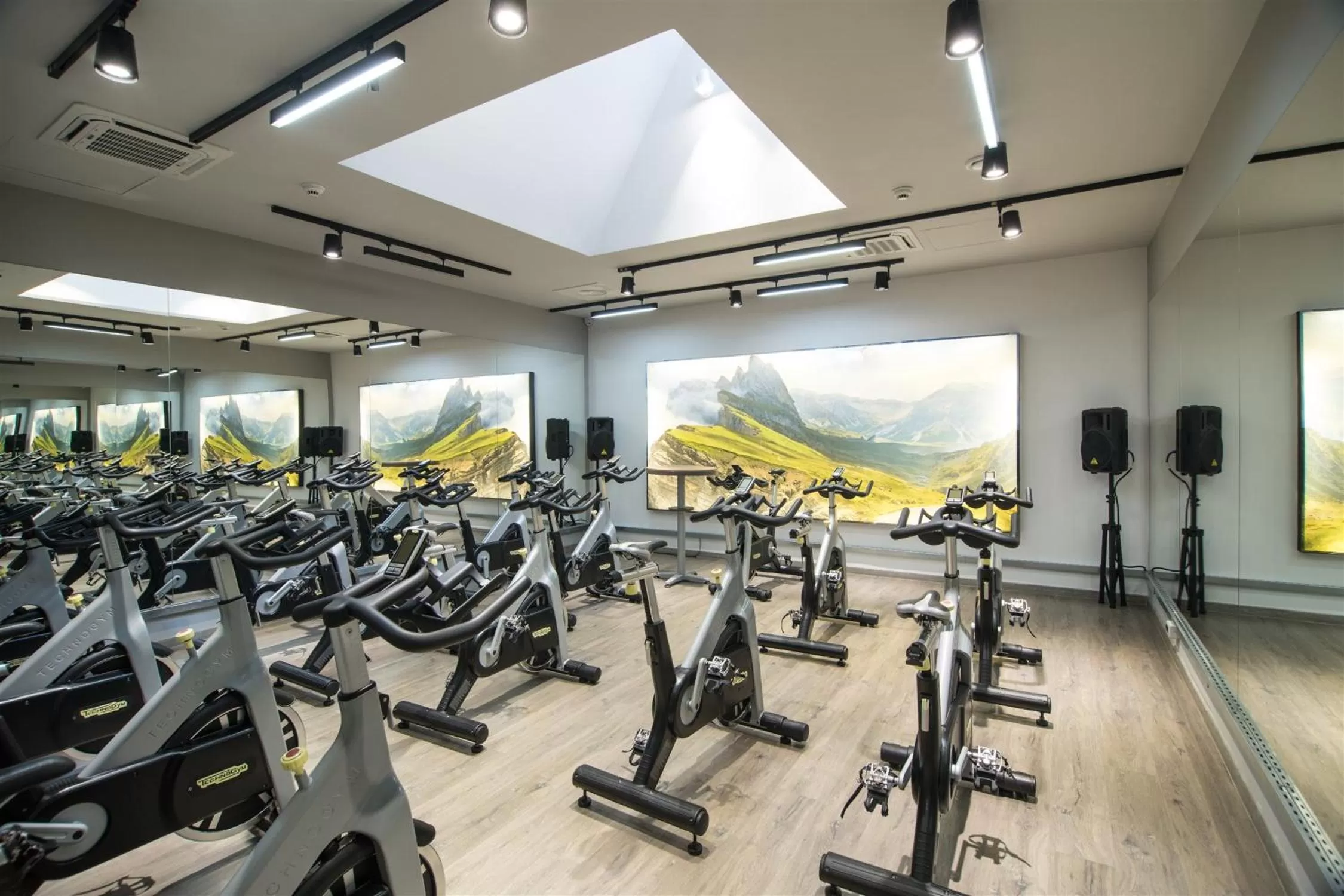 Fitness centre/facilities in Sky Blue Hotel & Spa