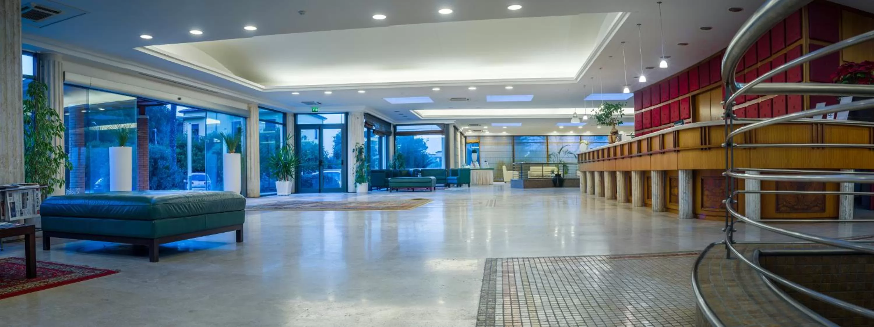 Lobby or reception in Grand Hotel Paestum